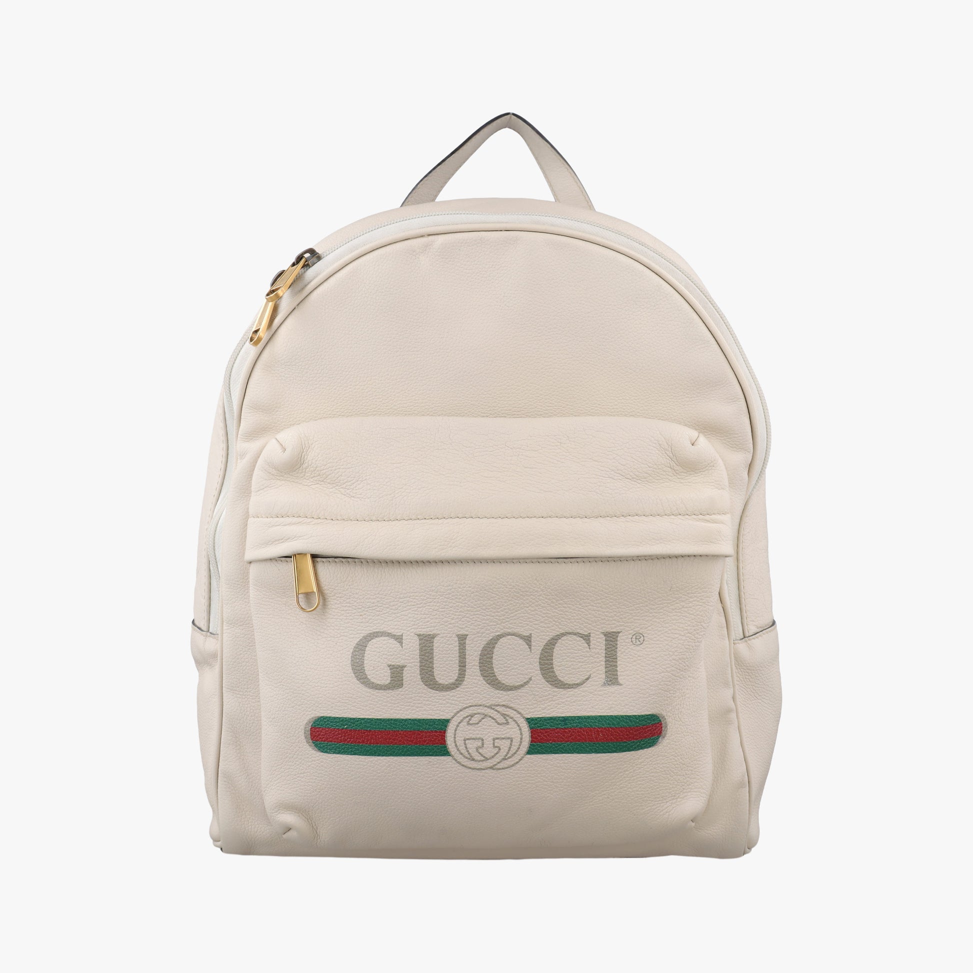 GUCCI Print White Leather 547834 I027231383GUCCIプリント ホワイト レザー 547834 I027231383