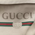 GUCCI Print White Leather 547834 I027231383GUCCIプリント ホワイト レザー 547834 I027231383
