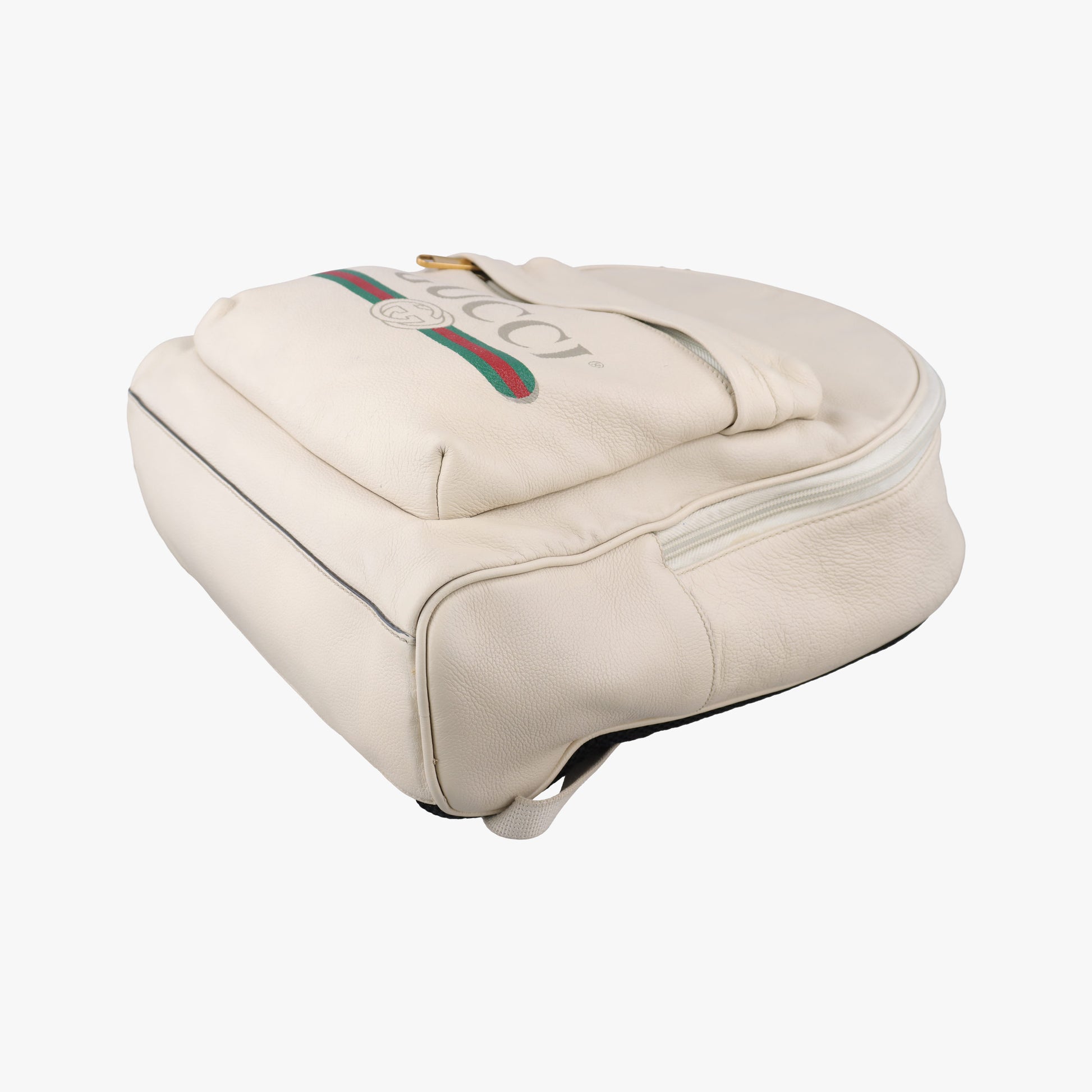 GUCCI Print White Leather 547834 I027231383GUCCIプリント ホワイト レザー 547834 I027231383