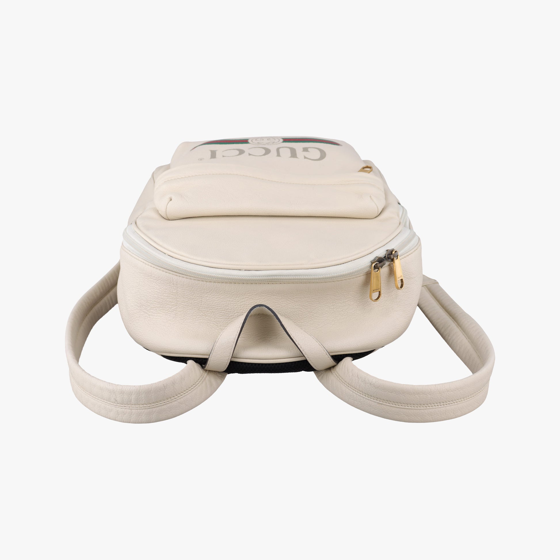 GUCCI Print White Leather 547834 I027231383GUCCIプリント ホワイト レザー 547834 I027231383