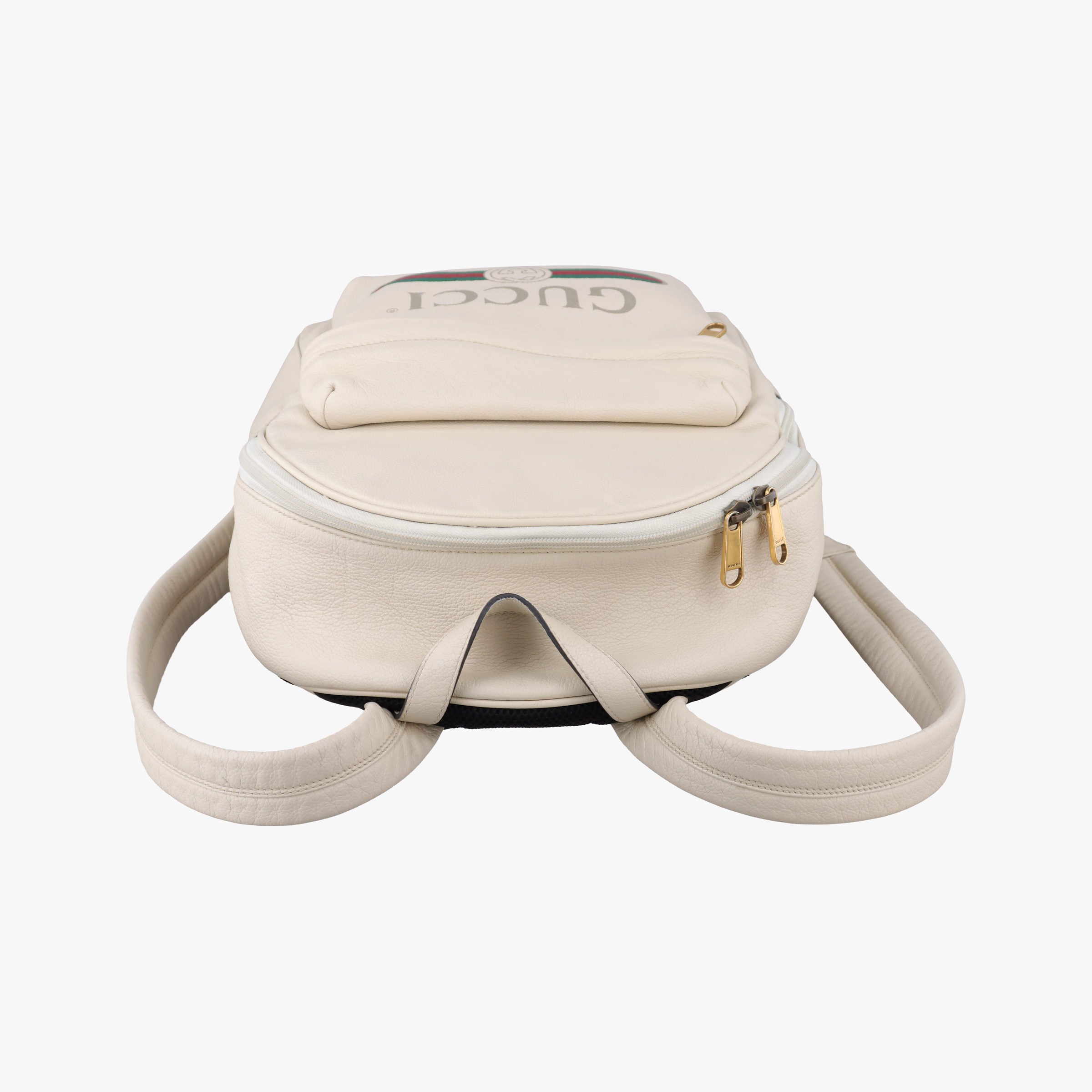 GUCCI Print White Leather 547834 I027231383GUCCIプリント ホワイト レザー 547834 I027231383