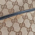 GG Supreme Sherry Line Beige x Red x Green Canvas×Leather 155524 B012712285GGスプリーム シェリーライン ベージュ×レッド×グリーン キャンバス×レザー 155524 B012712285
