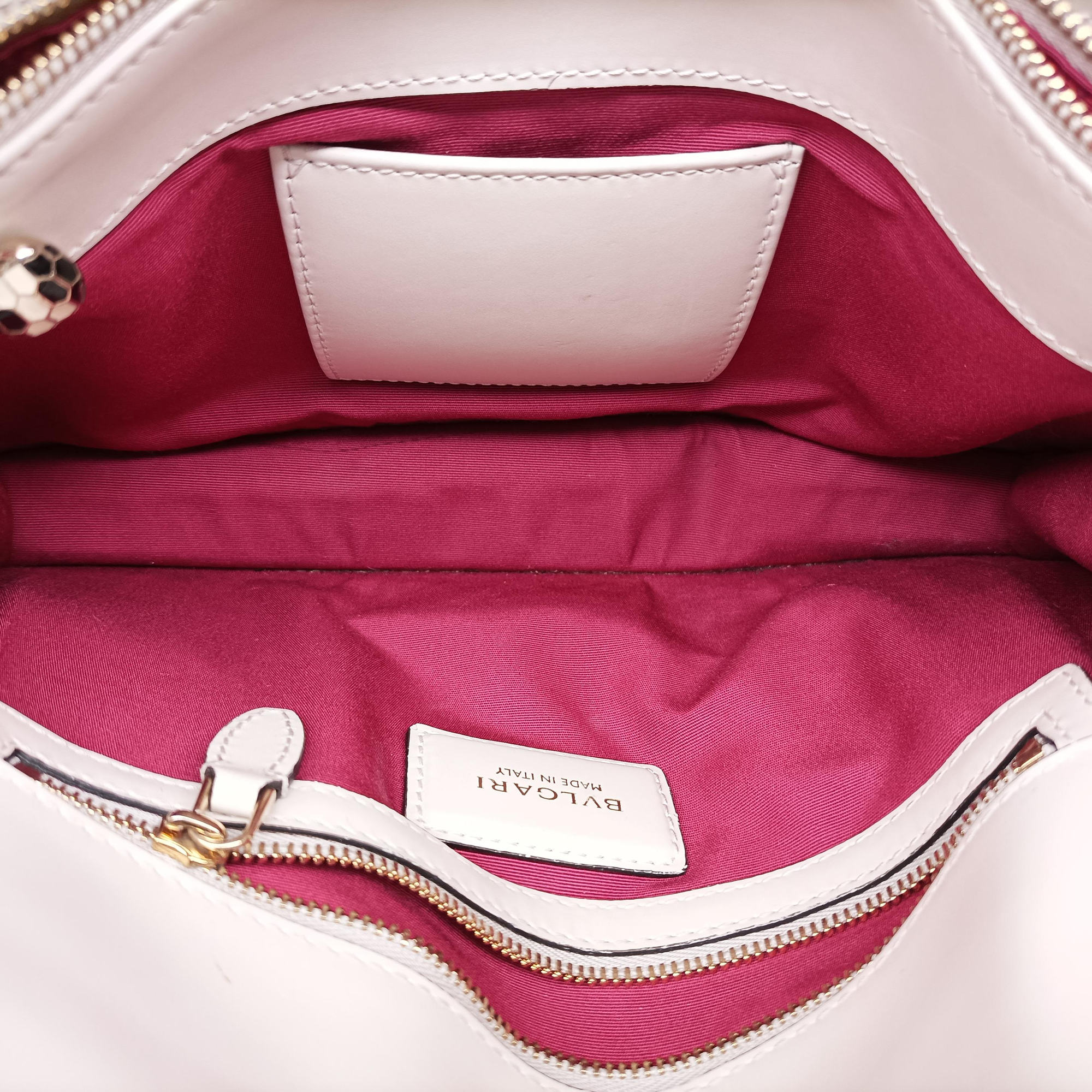 SERPENTI FOREVER White Leather DA.B19.283170セルペンティ フォーエバー ホワイト レザー DA.B19.283170