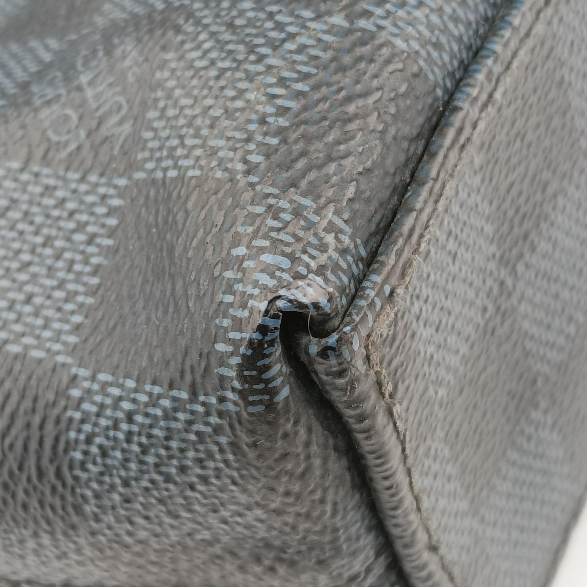 Porte-Documents Jour Black×Navy Damier Cobalt N42241 SR1155ポルトドキュマンジュール PDJ ブラック×ネイビー ダミエ コバルト N42241 SR1155