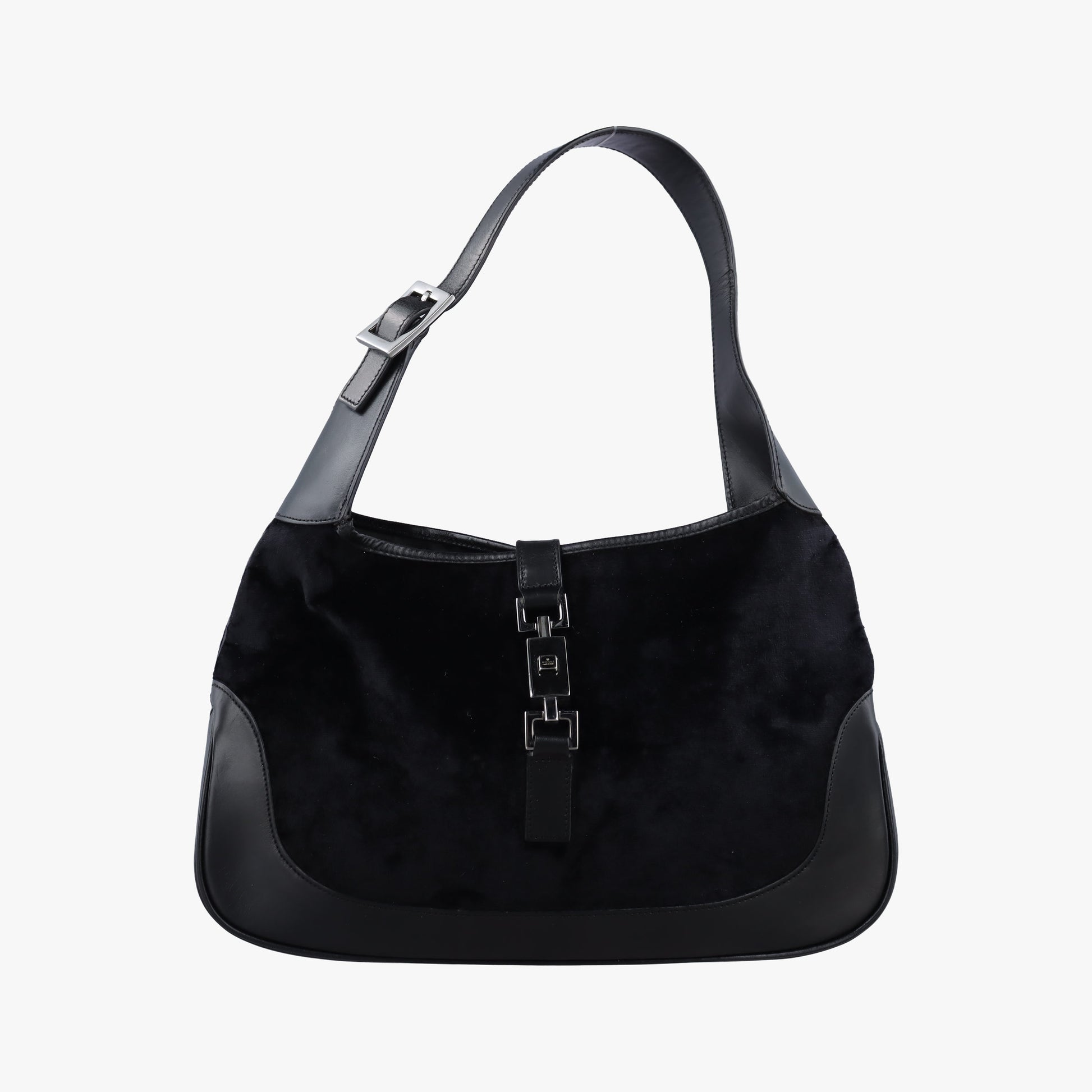 Jackie Black velour×leather 001.33 ジャッキー ブラック レザー×ベロア 001.33 
