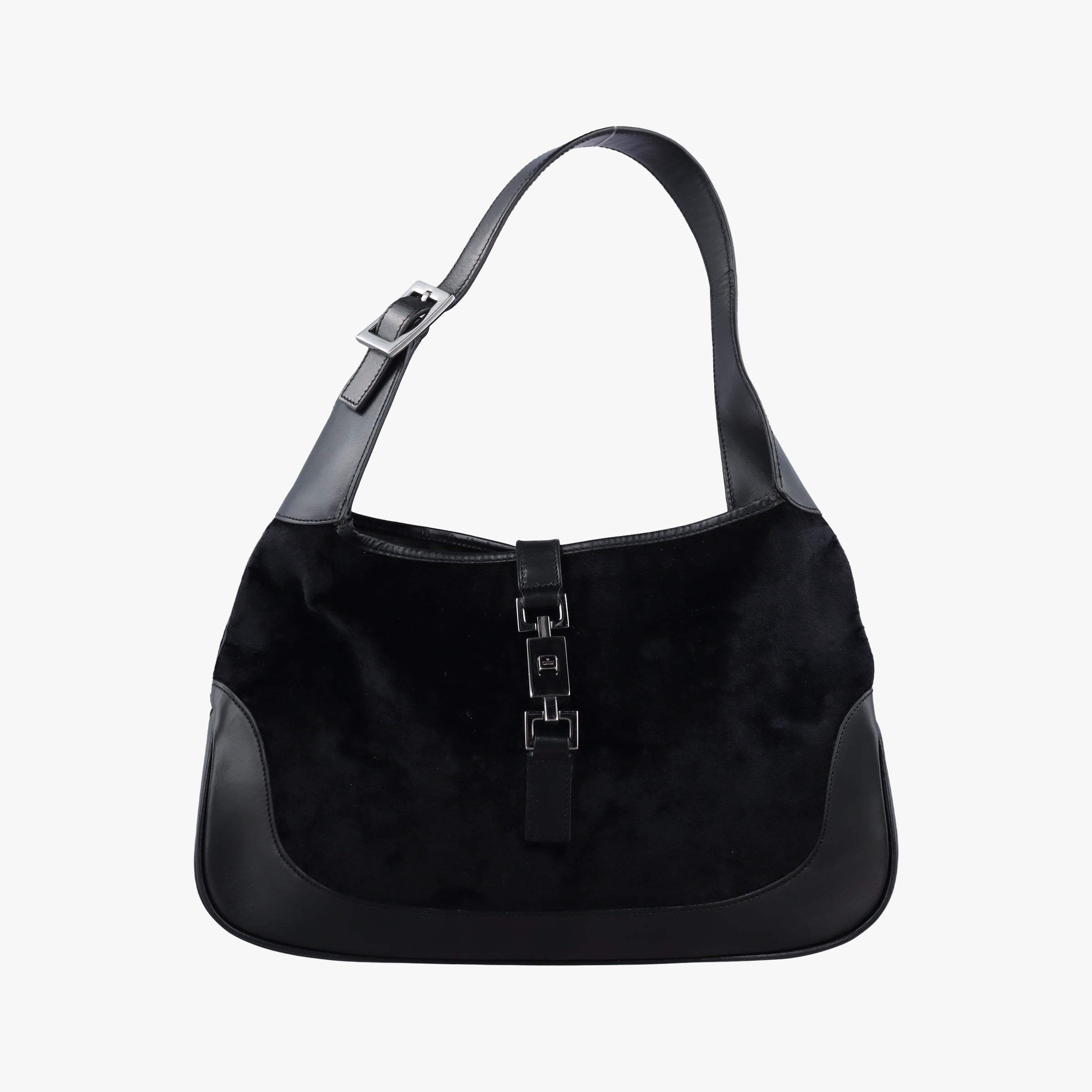 Jackie Black velour×leather 001.33 ジャッキー ブラック レザー×ベロア 001.33 