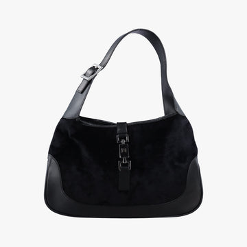 Jackie Black velour×leather 001.33 ジャッキー ブラック レザー×ベロア 001.33 