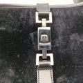 Jackie Black velour×leather 001.33 ジャッキー ブラック レザー×ベロア 001.33 