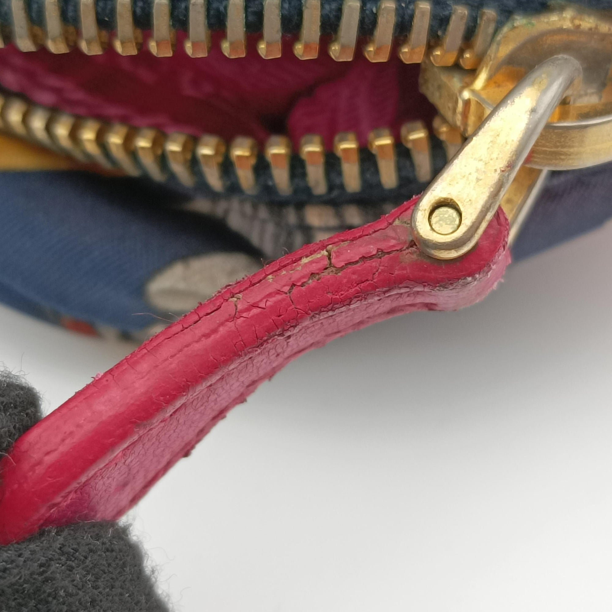 Tessuto Fiocco Multicolour Nylon×Leather 1NF005 25テスート フィオッコ マルチカラー ナイロン  ×  レザー  1NF005 25