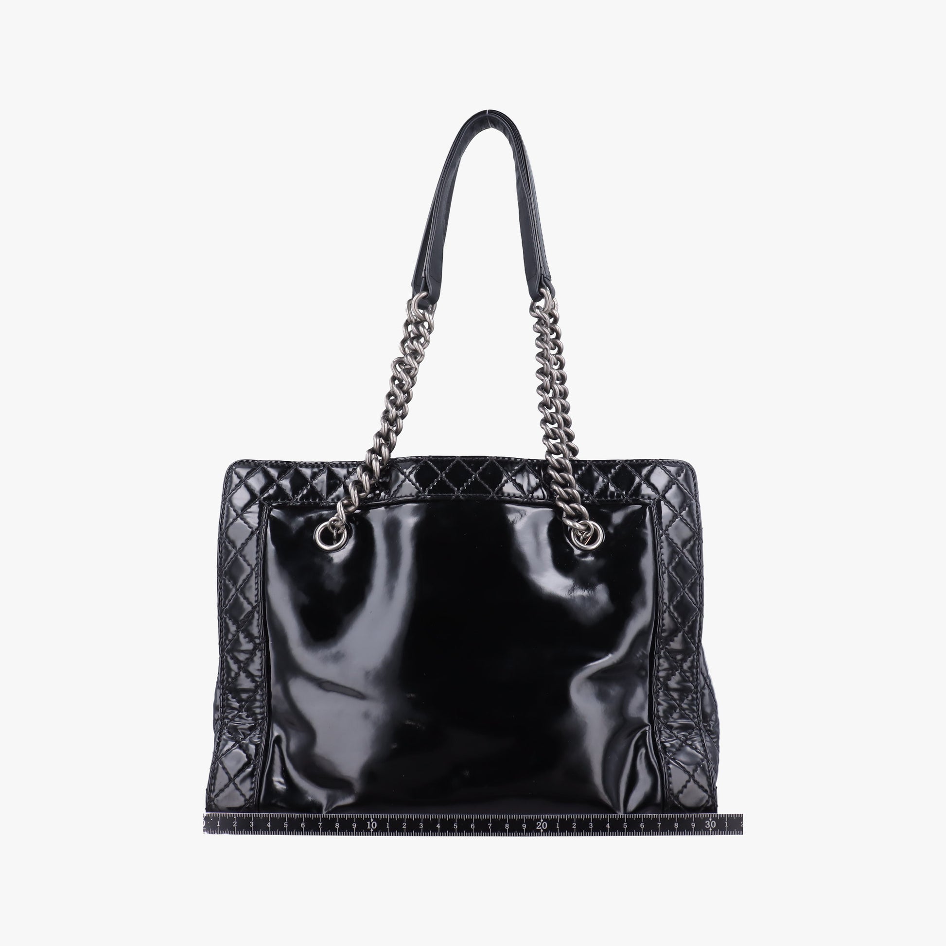 Boy Chanel Black Enamel A67949 18463163ボーイシャネル ブラック エナメル A67949 18463163