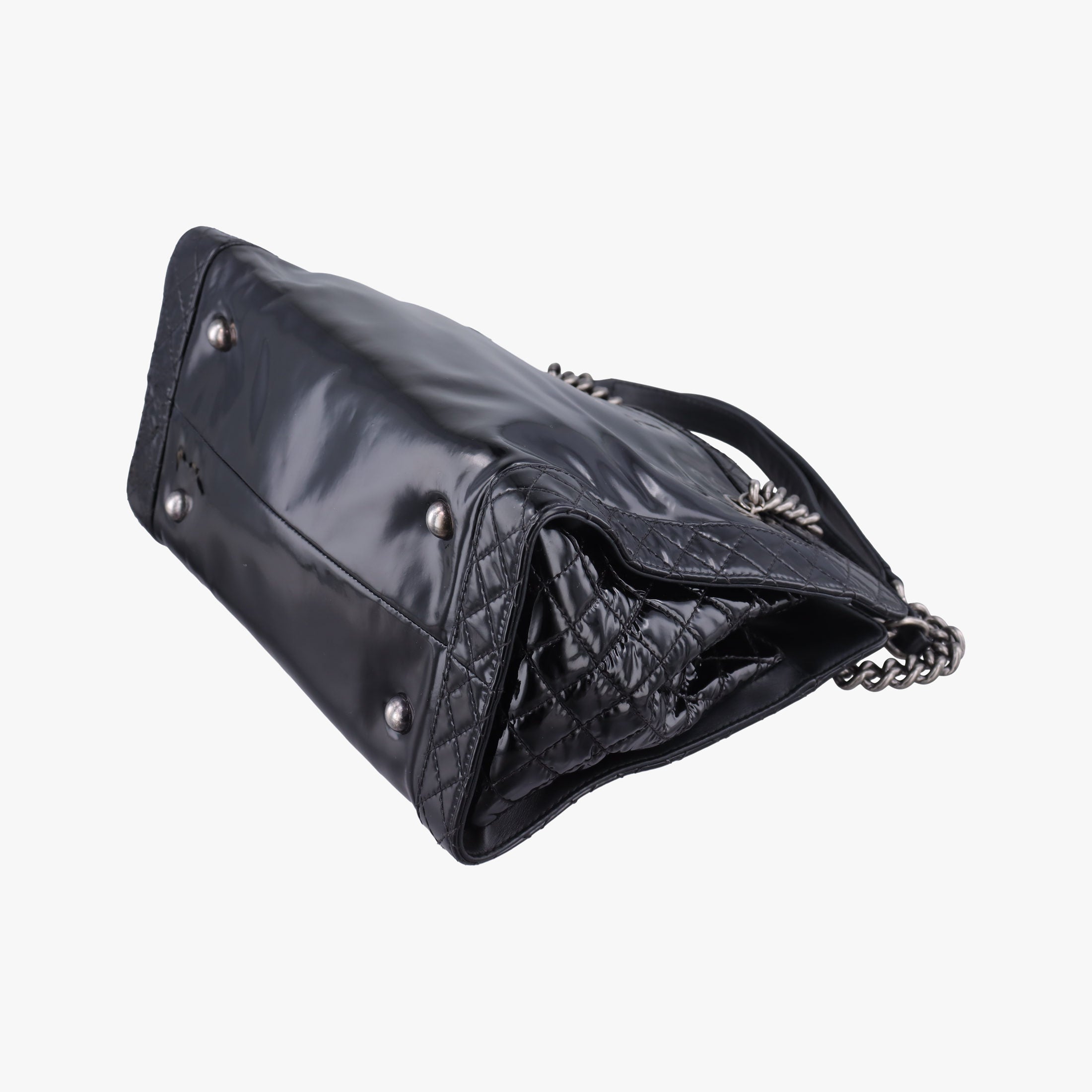 Boy Chanel Black Enamel A67949 18463163ボーイシャネル ブラック エナメル A67949 18463163