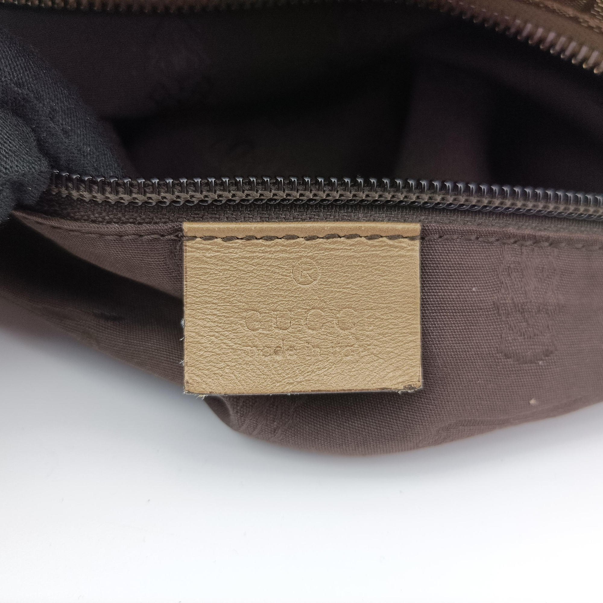 GG Imprime Golden PVC coated canvas×Leather 211137 I010502679GG インプリメ ゴールド PVCコーティングキャンバス×レザー 211137 I010502679