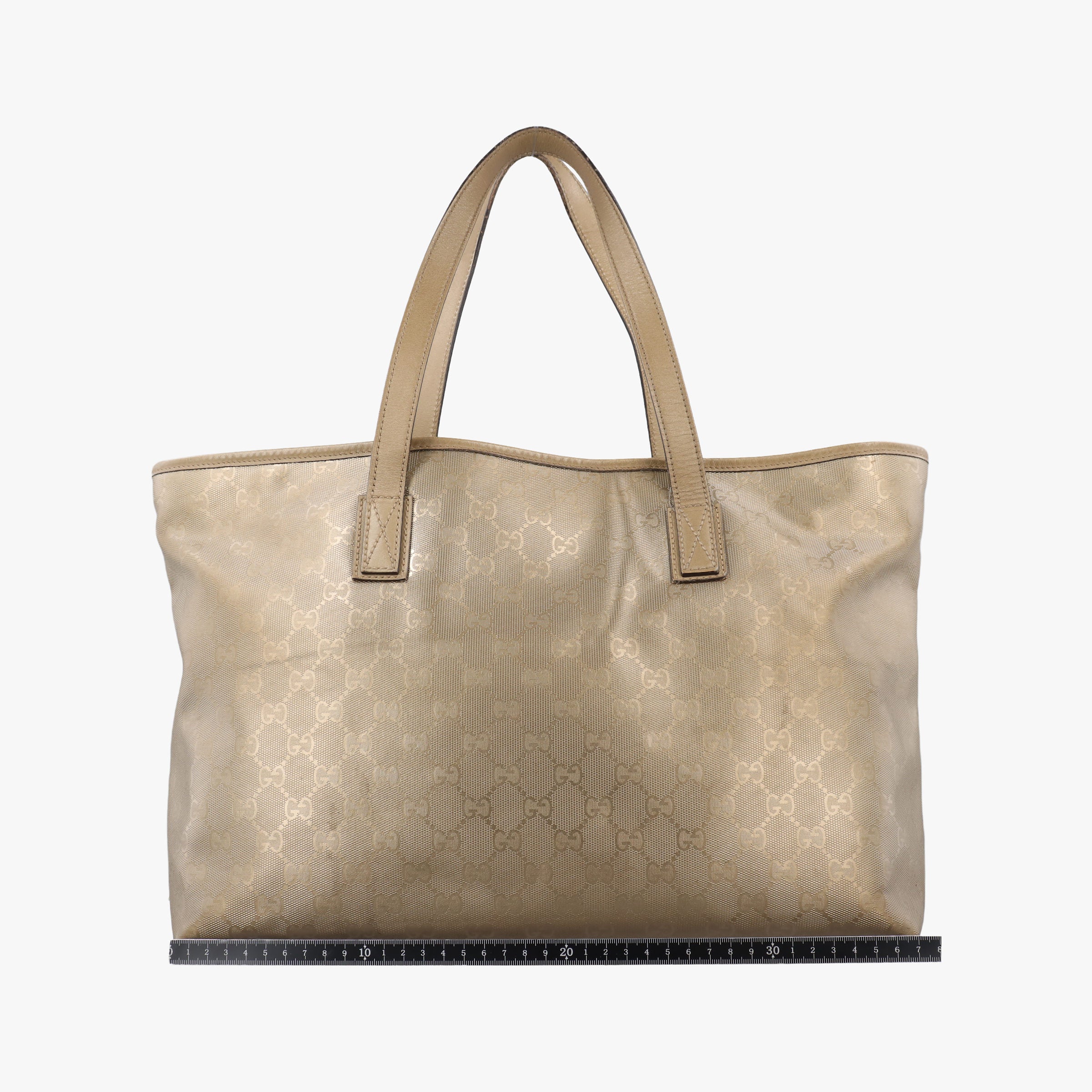 GG Imprime Golden PVC coated canvas×Leather 211137 I010502679GG インプリメ ゴールド PVCコーティングキャンバス×レザー 211137 I010502679