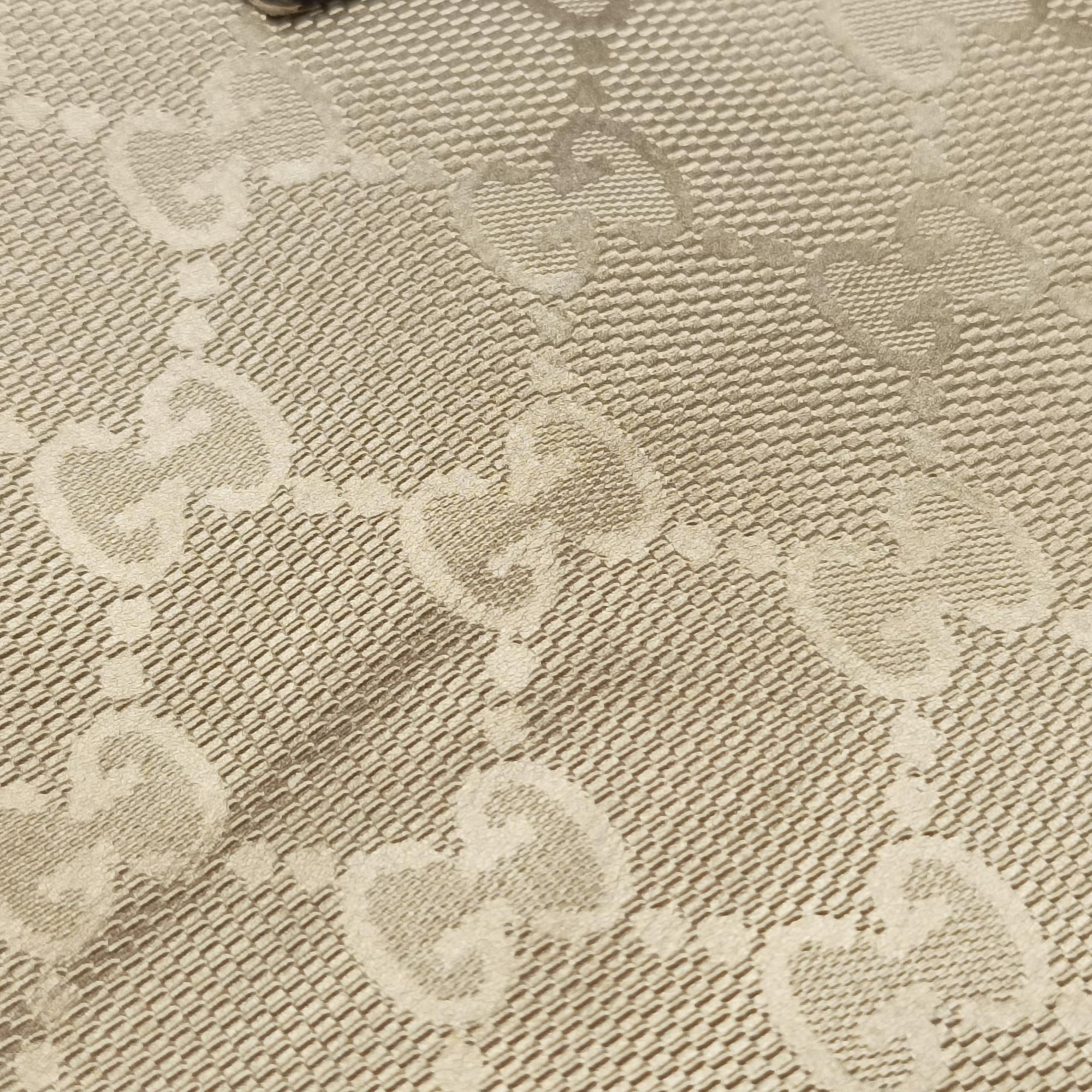 GG Imprime Golden PVC coated canvas×Leather 211137 I010502679GG インプリメ ゴールド PVCコーティングキャンバス×レザー 211137 I010502679