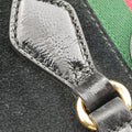 Ophidia Black×Green×Red Suede×leather 524537 B025157433オフィディア ブラック×グリーン×レッド スエード×レザー 524537 B025157433