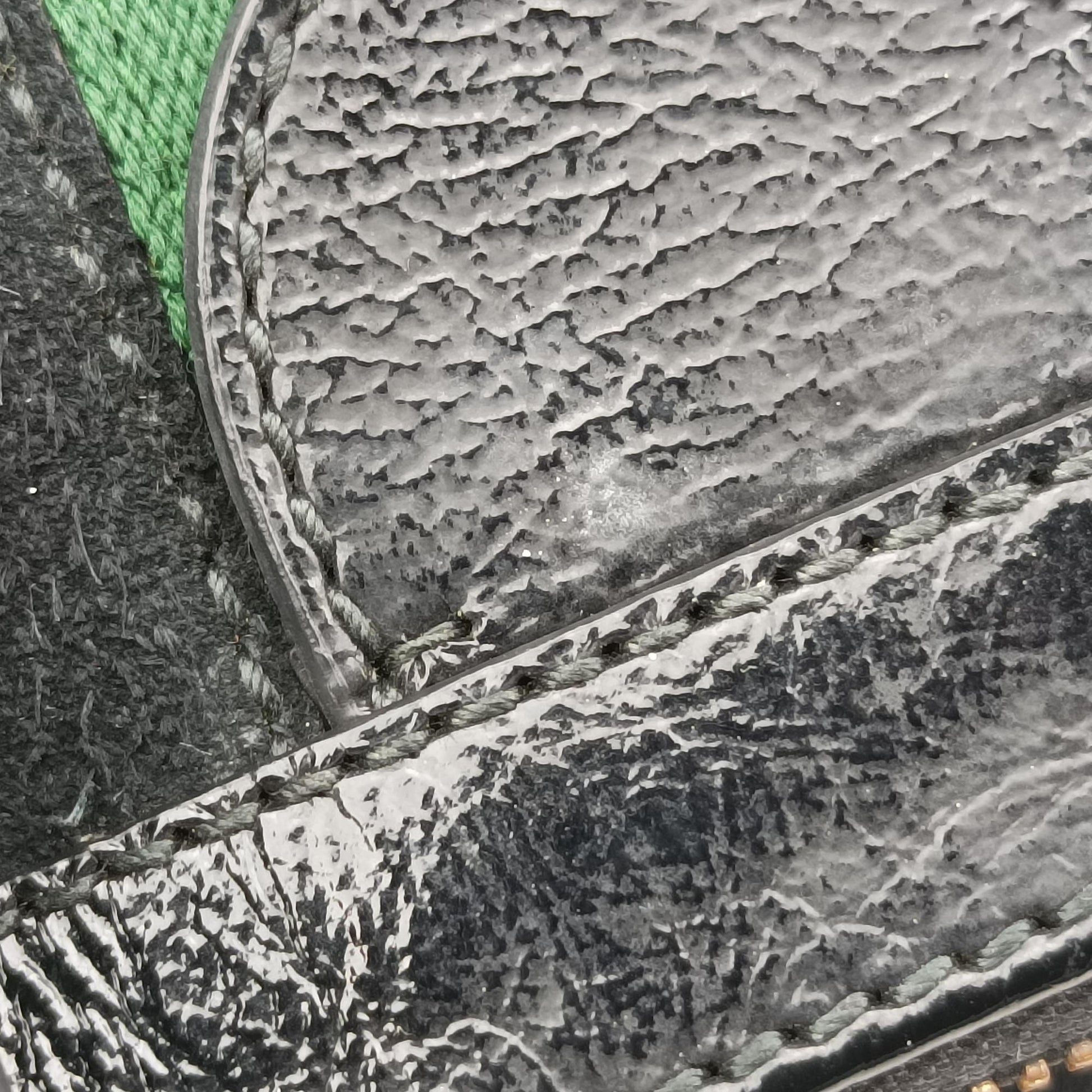 Ophidia Black×Green×Red Suede×leather 524537 B025157433オフィディア ブラック×グリーン×レッド スエード×レザー 524537 B025157433
