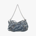 Le Cagole mini Blue denim 695814.4716.Q.584046ル カゴール ミニ ブルー デニム 695814.4716.Q.584046