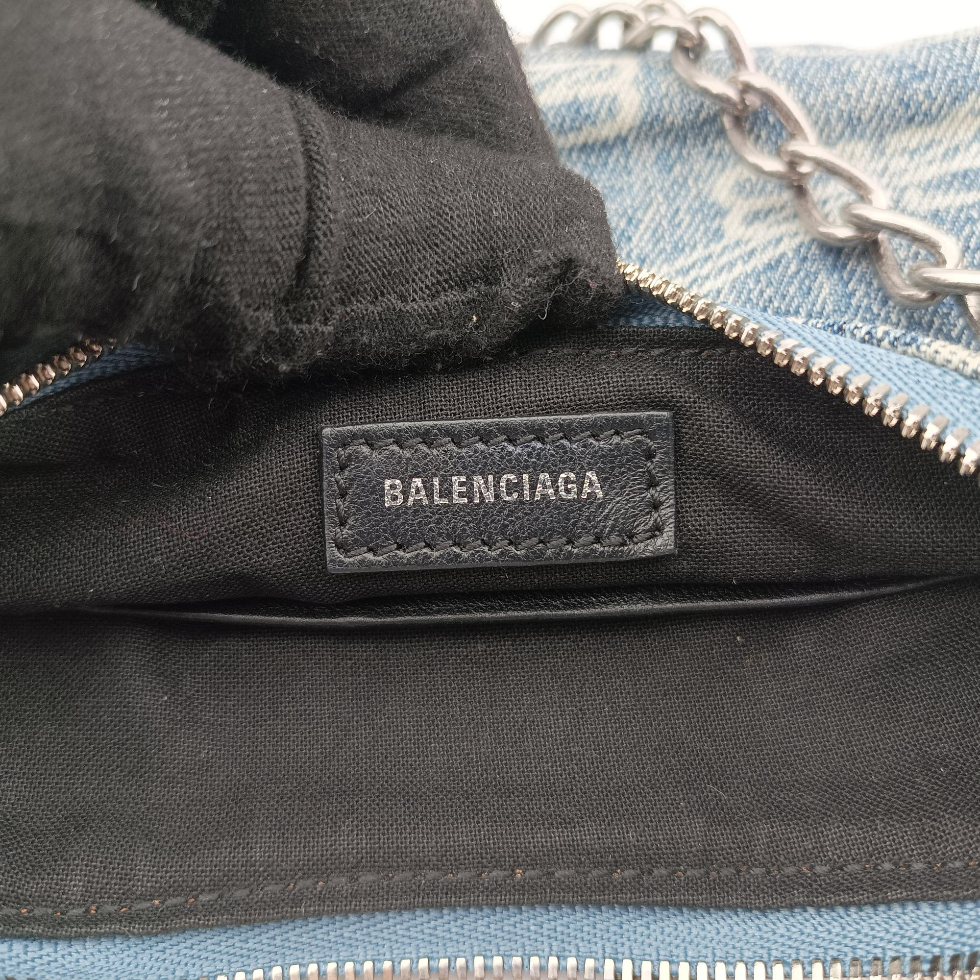 Le Cagole mini Blue denim 695814.4716.Q.584046ル カゴール ミニ ブルー デニム 695814.4716.Q.584046