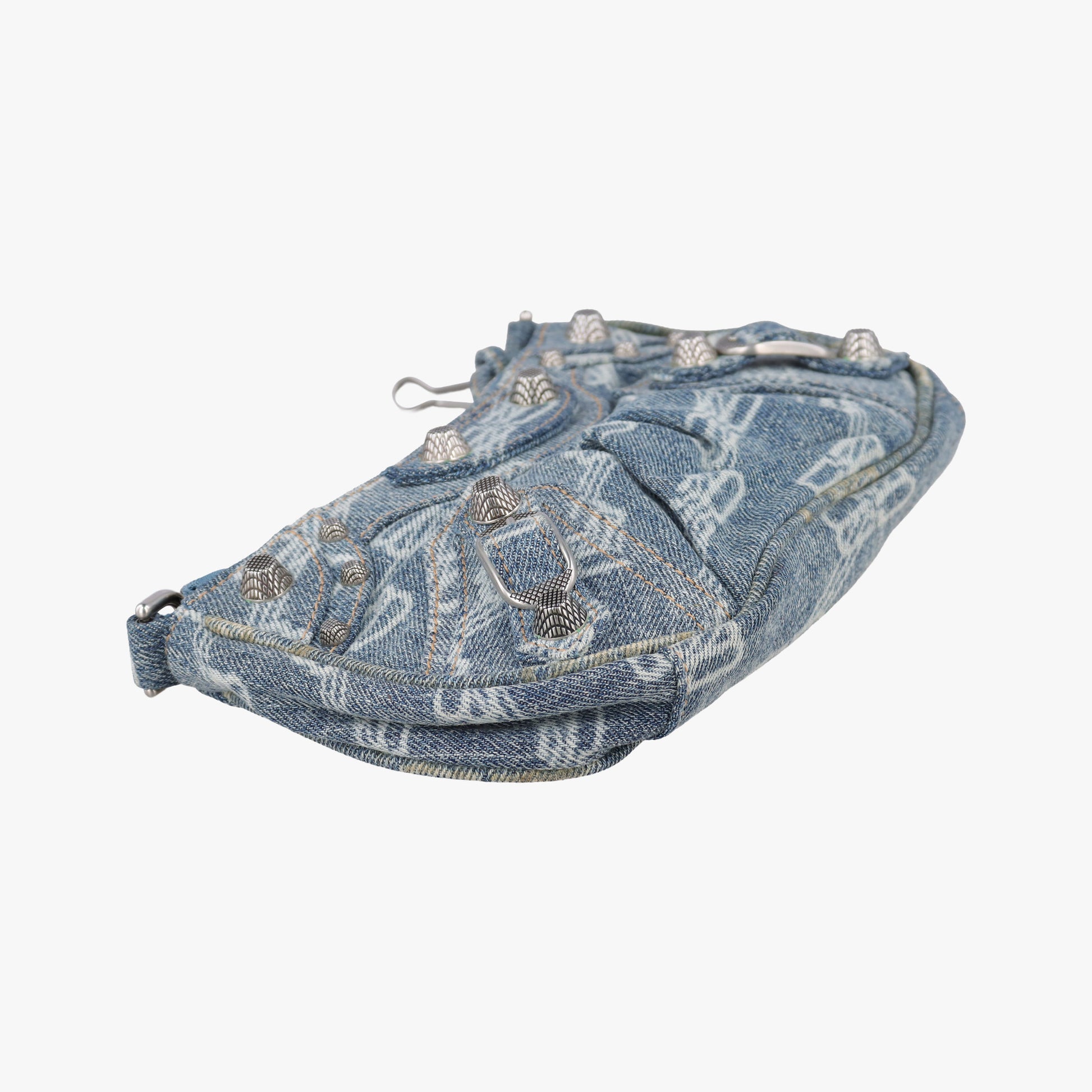 Le Cagole mini Blue denim 695814.4716.Q.584046ル カゴール ミニ ブルー デニム 695814.4716.Q.584046