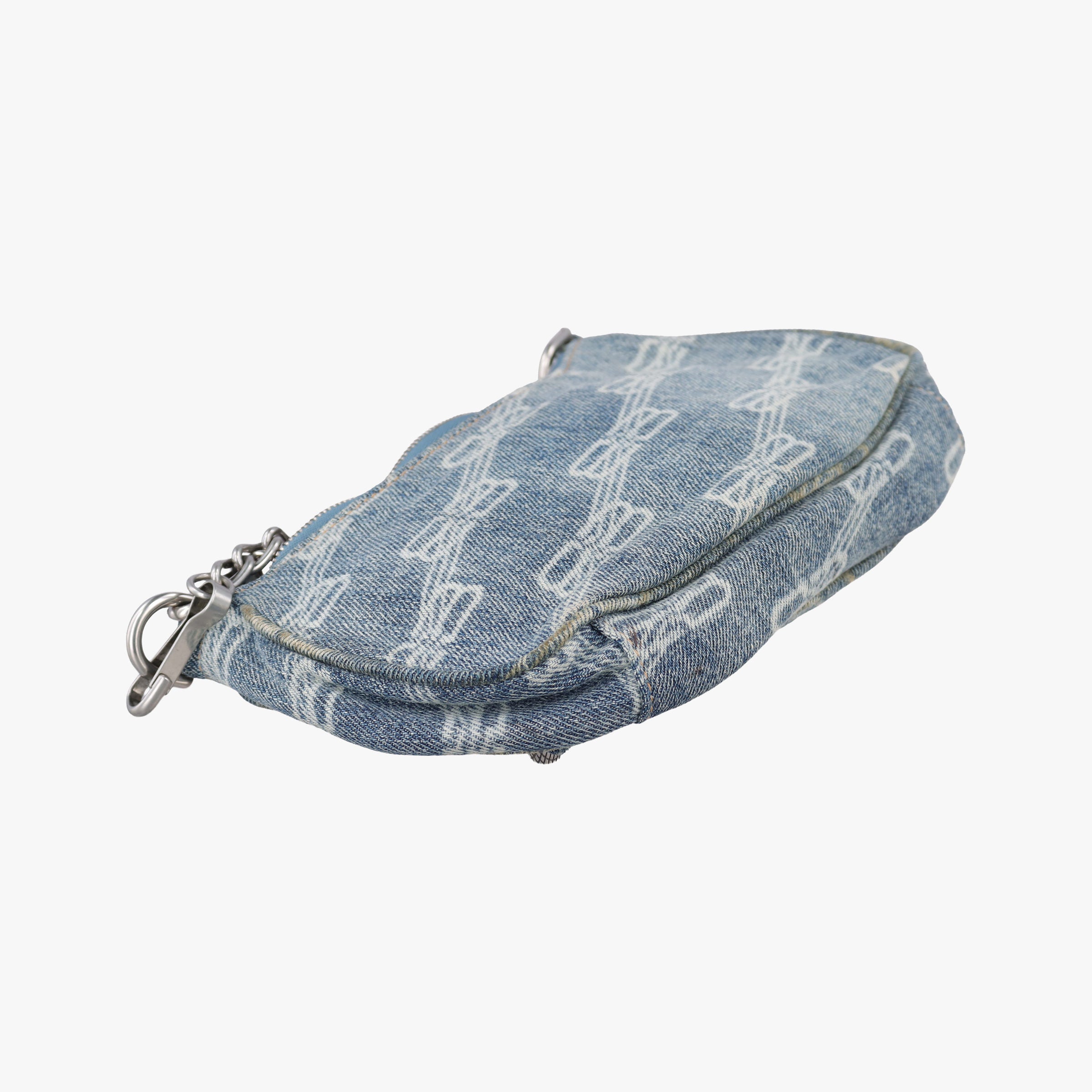 Le Cagole mini Blue denim 695814.4716.Q.584046ル カゴール ミニ ブルー デニム 695814.4716.Q.584046