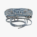 Le Cagole mini Blue denim 695814.4716.Q.584046ル カゴール ミニ ブルー デニム 695814.4716.Q.584046