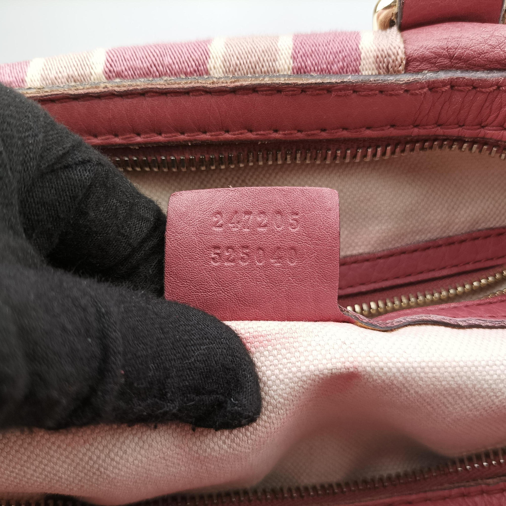 Sherry Line Pink Leather 247205 A013423104シェリーライン ピンク レザー 247205 A013423104