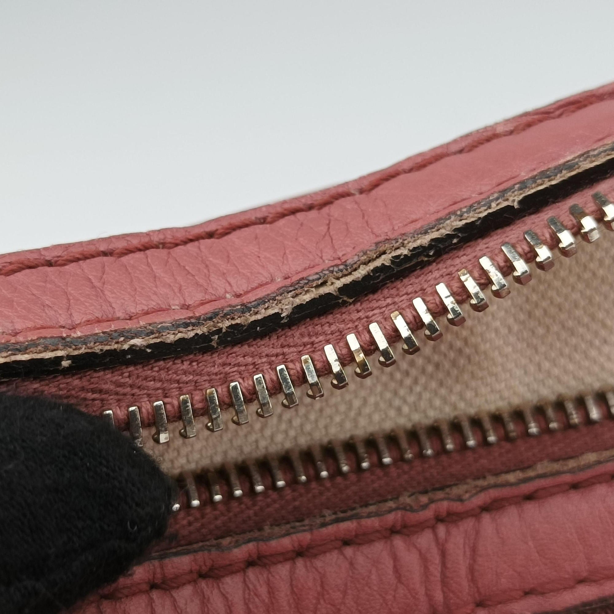 Sherry Line Pink Leather 247205 A013423104シェリーライン ピンク レザー 247205 A013423104