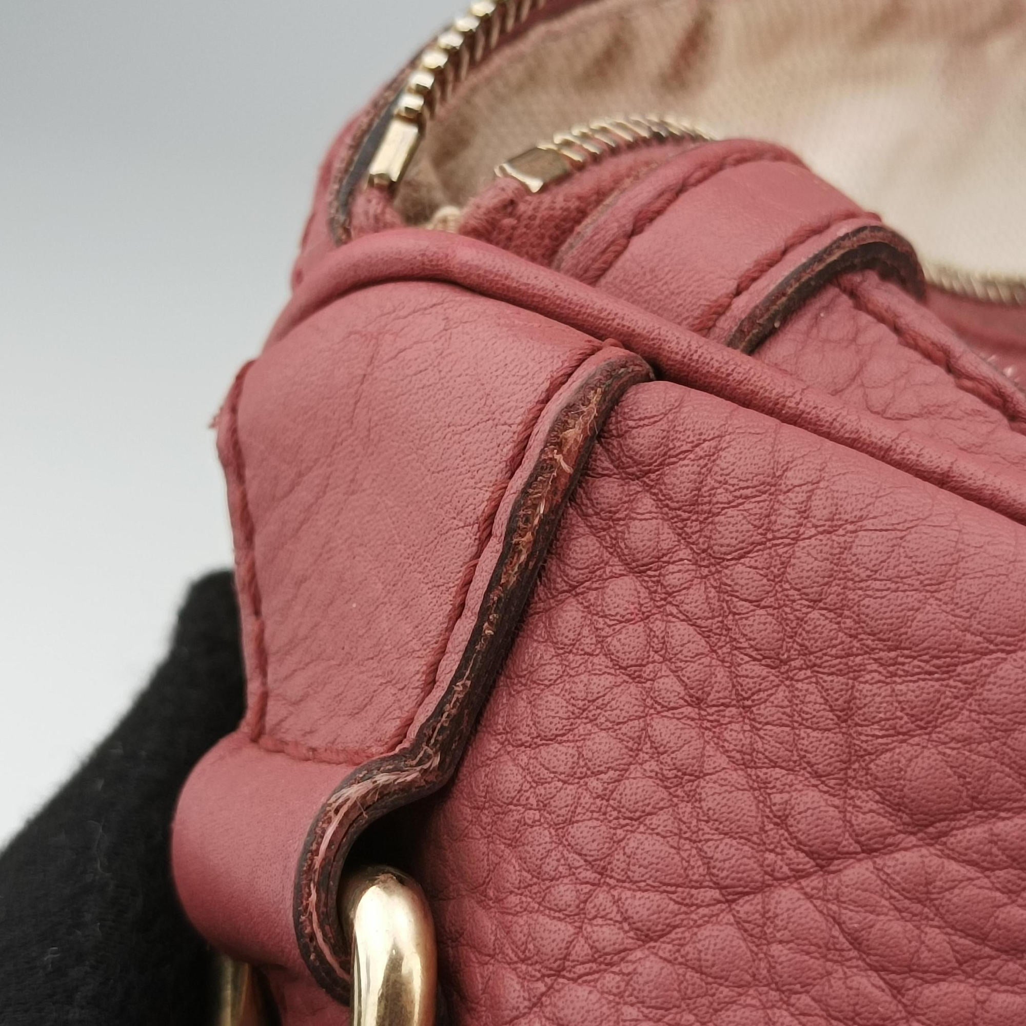 Sherry Line Pink Leather 247205 A013423104シェリーライン ピンク レザー 247205 A013423104