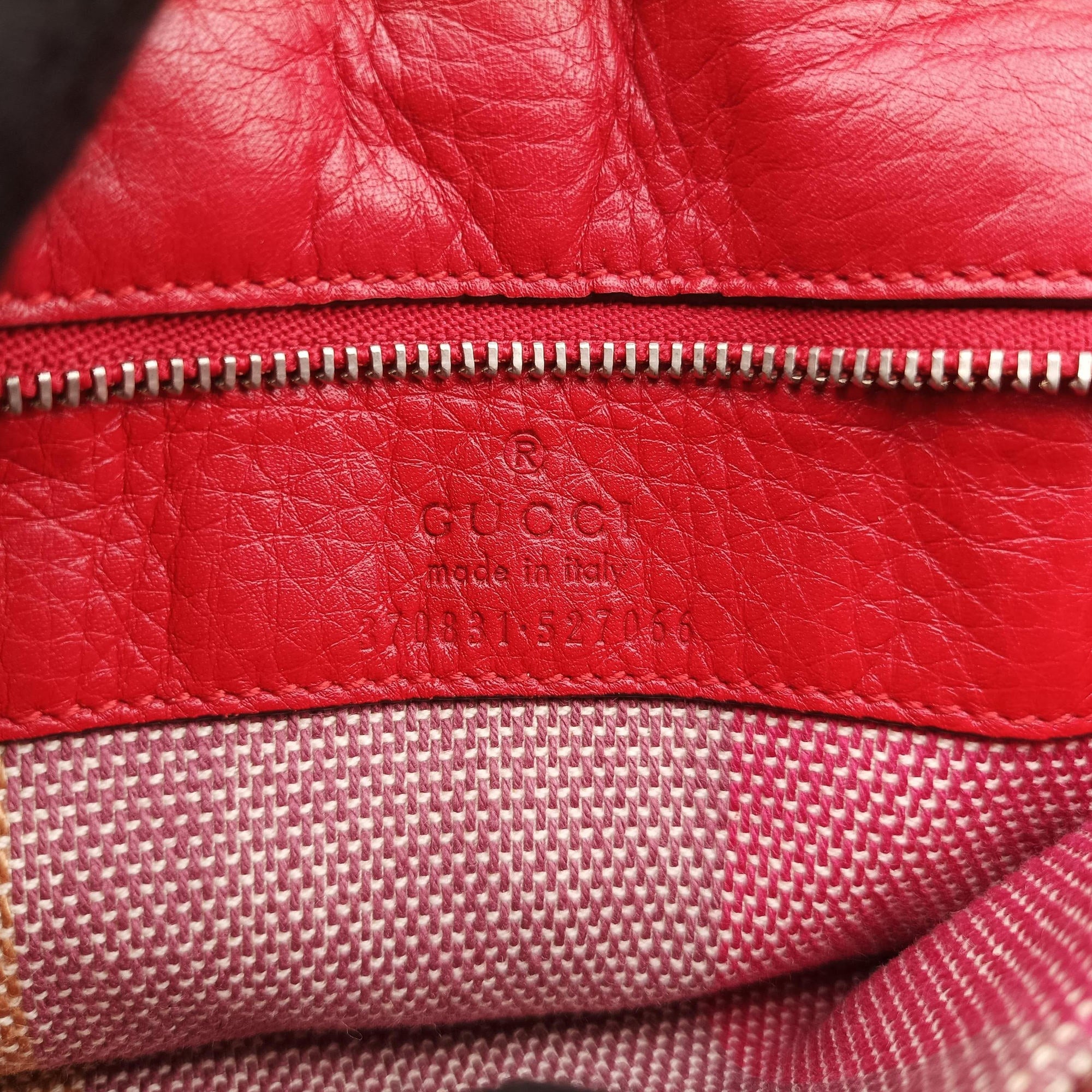 Bamboo Daily Red Leather 370831 A018095366バンブーデイリー レッド レザー 370831 A018095366