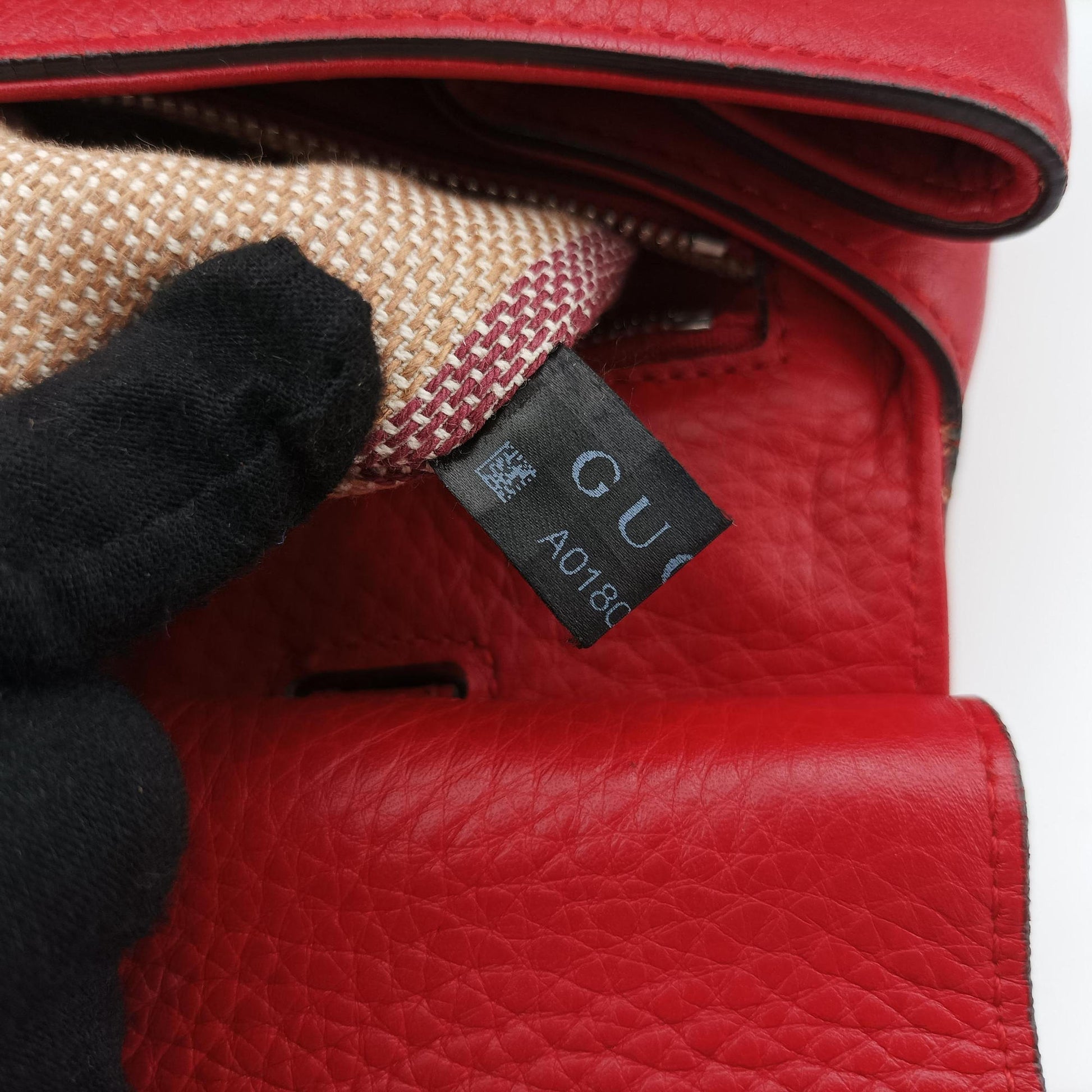 Bamboo Daily Red Leather 370831 A018095366バンブーデイリー レッド レザー 370831 A018095366