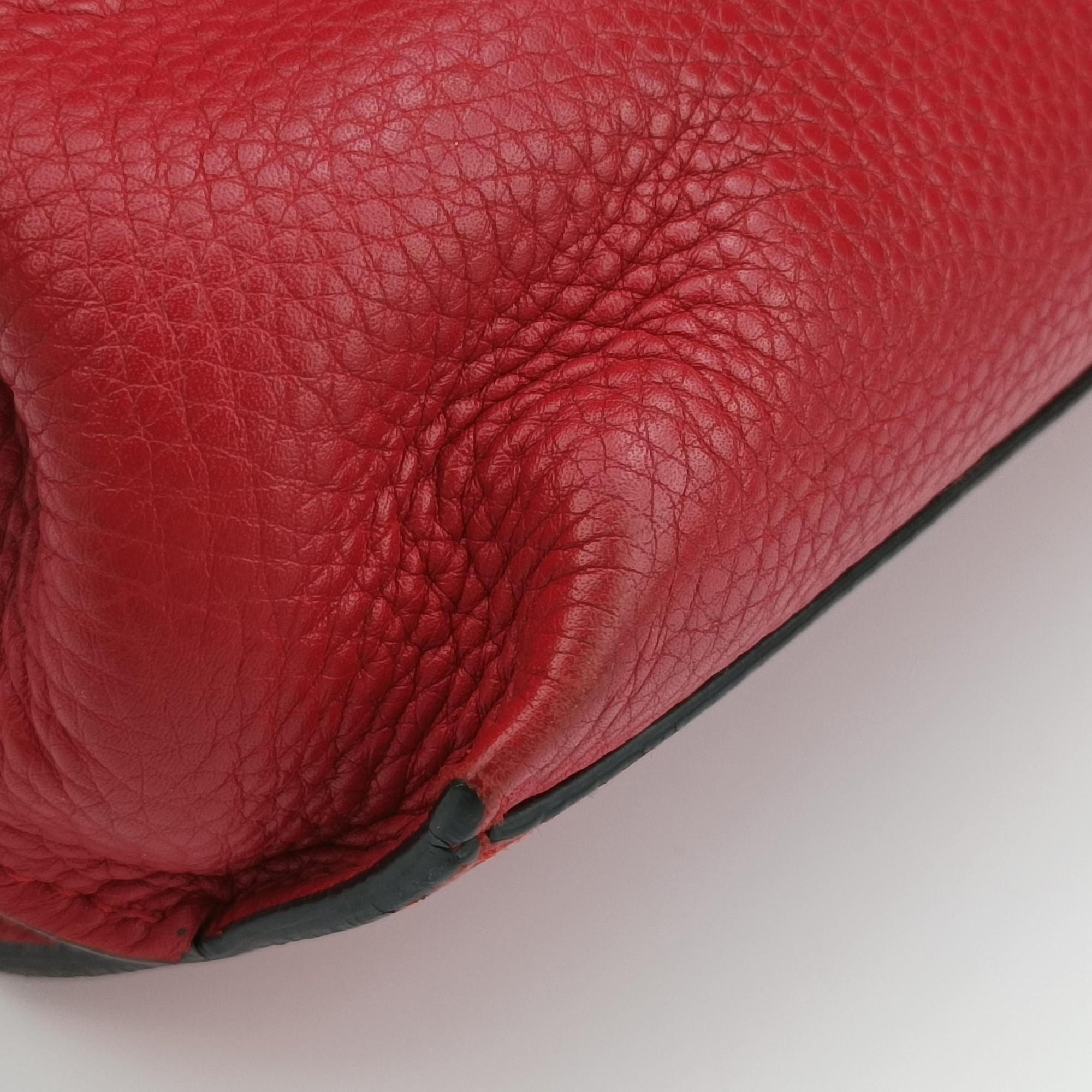 Bamboo Daily Red Leather 370831 A018095366バンブーデイリー レッド レザー 370831 A018095366