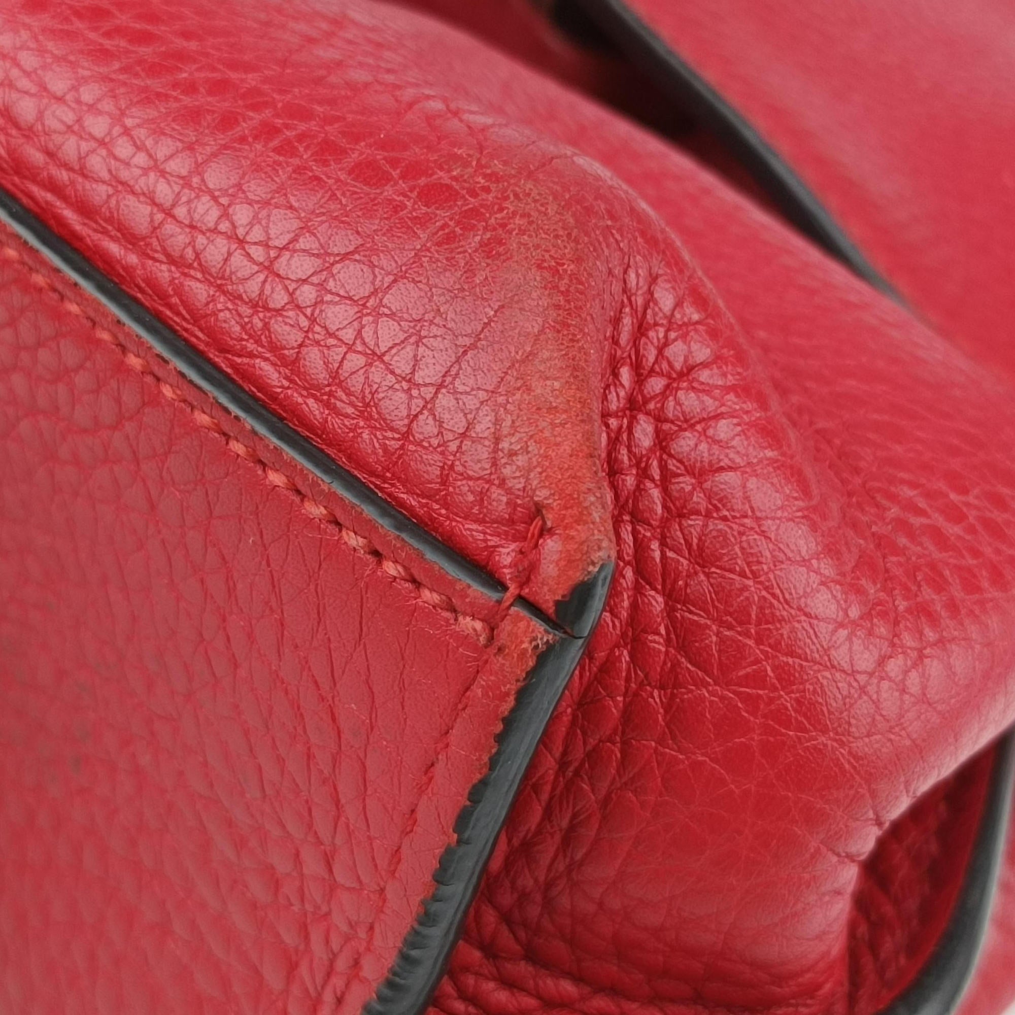 Bamboo Daily Red Leather 370831 A018095366バンブーデイリー レッド レザー 370831 A018095366