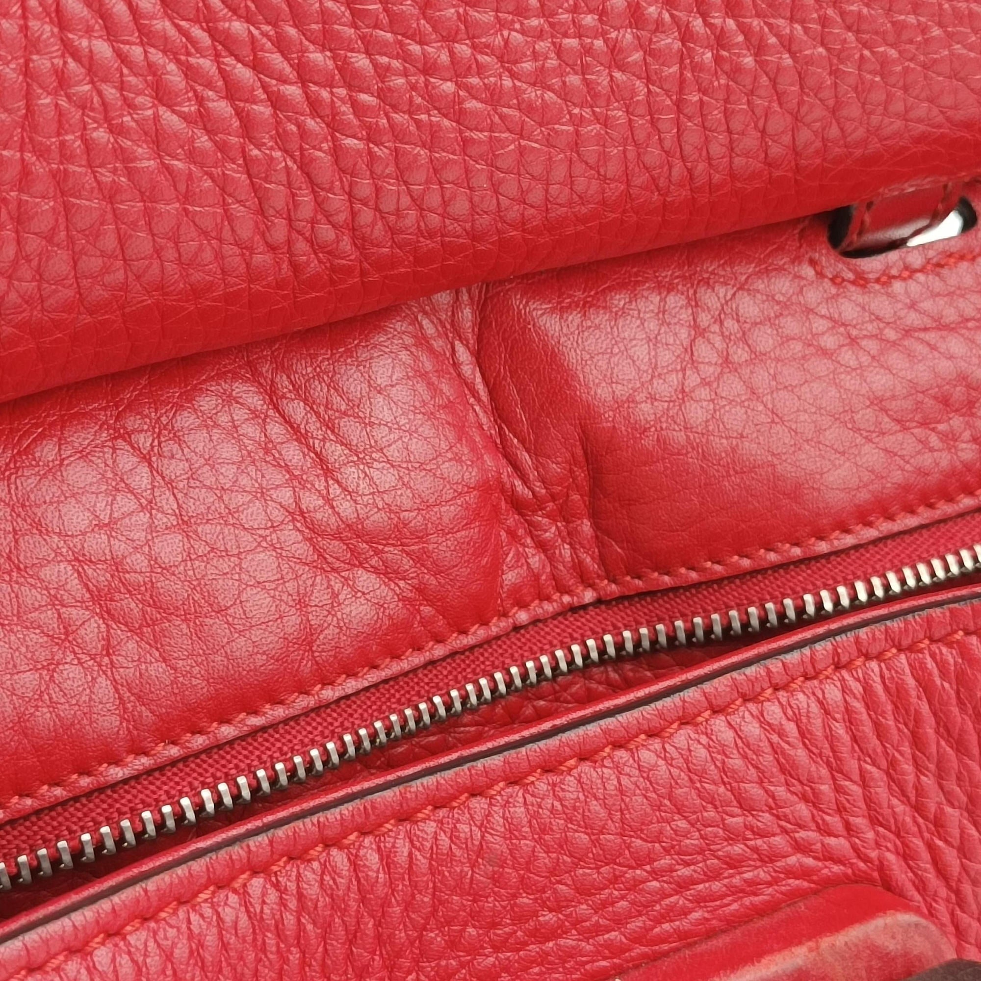 Bamboo Daily Red Leather 370831 A018095366バンブーデイリー レッド レザー 370831 A018095366