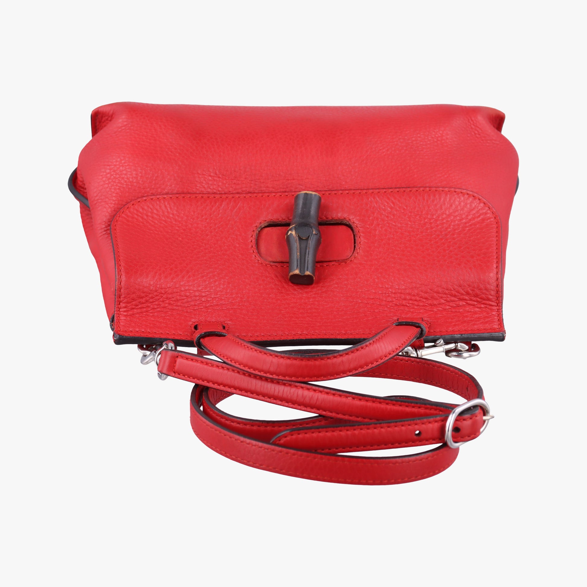 Bamboo Daily Red Leather 370831 A018095366バンブーデイリー レッド レザー 370831 A018095366
