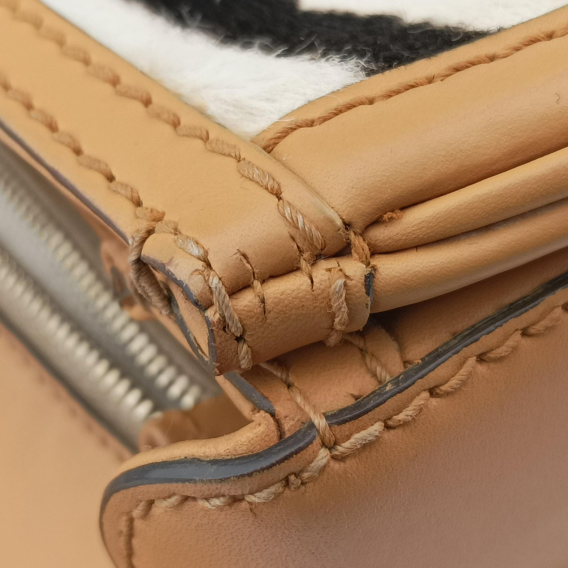 New Bamboo Multicolour ponyhair ×leather 254884 G011190996ニューバンブー マルチカラー ハラコ×レザー 254884 G011190996