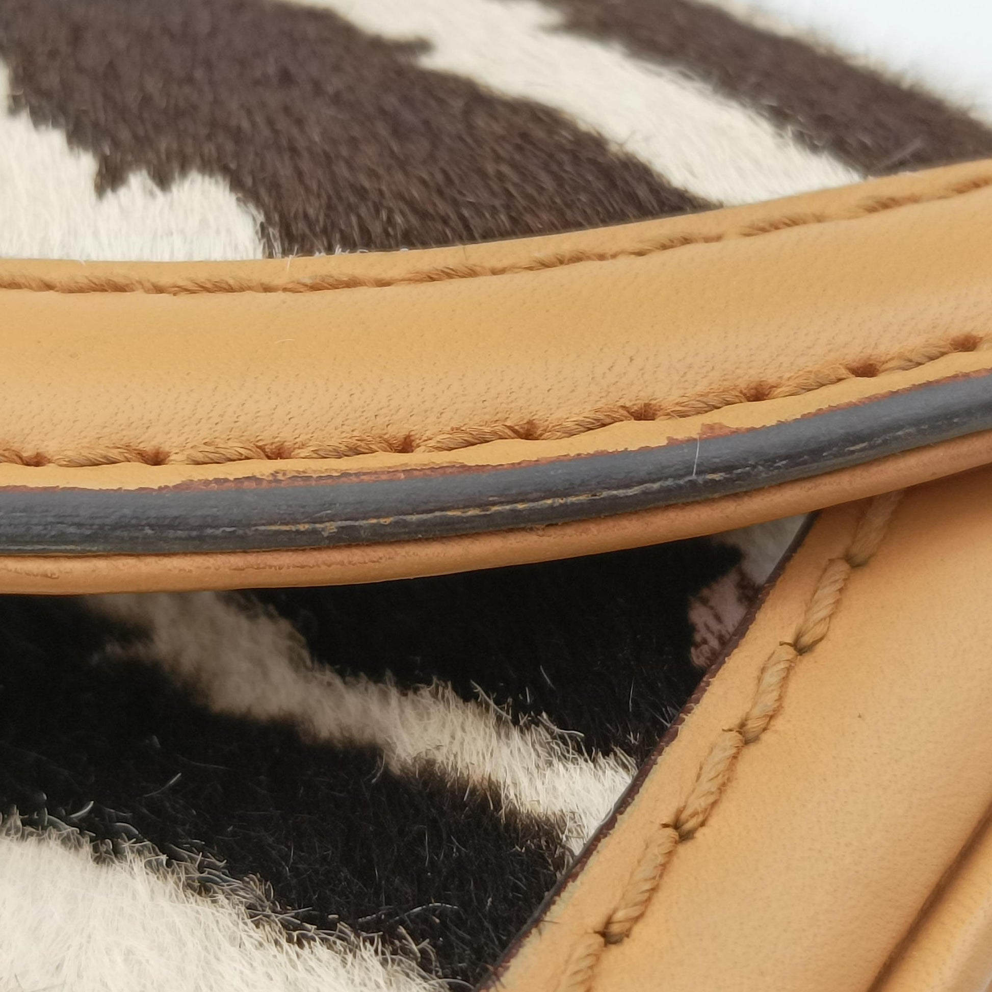New Bamboo Multicolour ponyhair ×leather 254884 G011190996ニューバンブー マルチカラー ハラコ×レザー 254884 G011190996