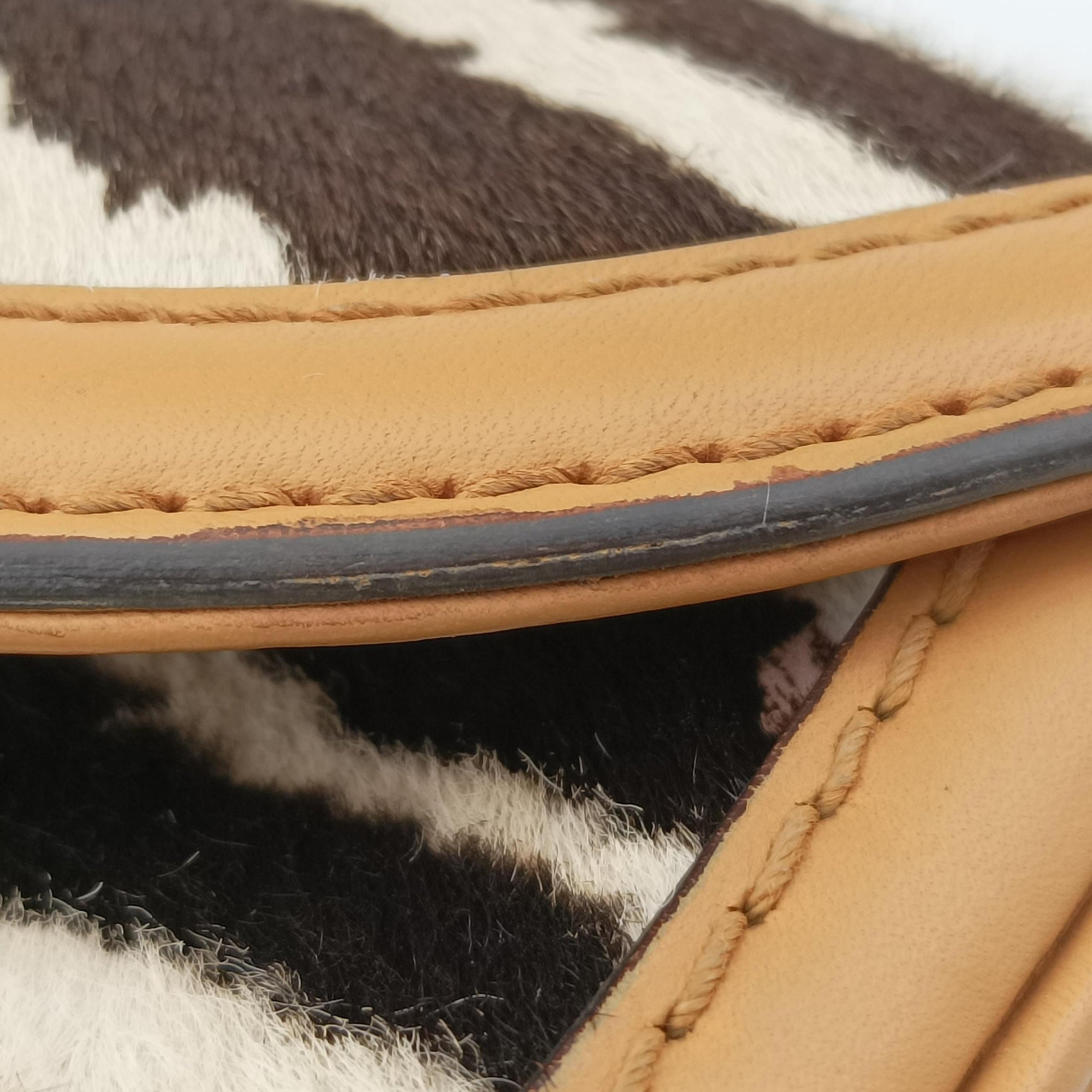 New Bamboo Multicolour ponyhair ×leather 254884 G011190996ニューバンブー マルチカラー ハラコ×レザー 254884 G011190996