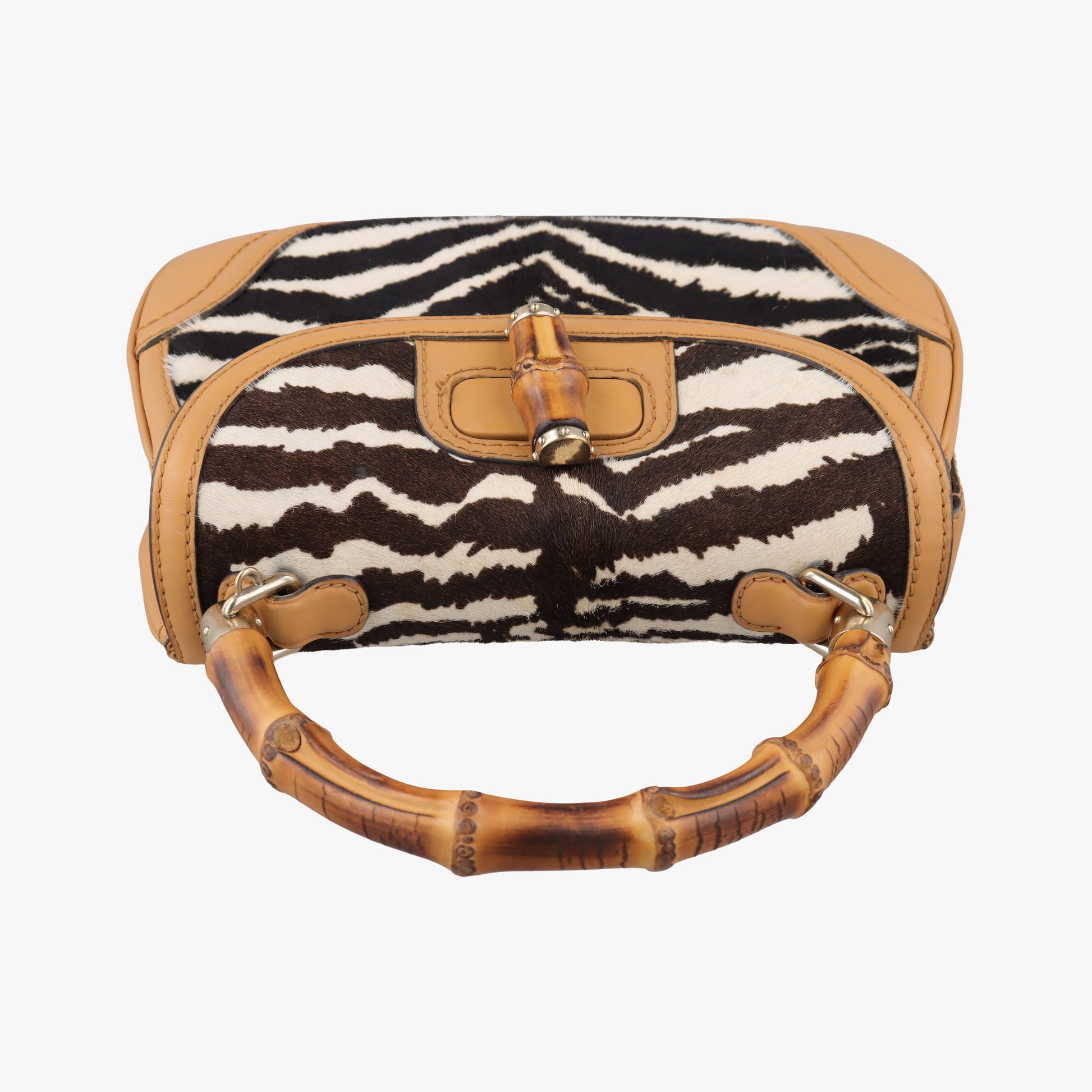 New Bamboo Multicolour ponyhair ×leather 254884 G011190996ニューバンブー マルチカラー ハラコ×レザー 254884 G011190996