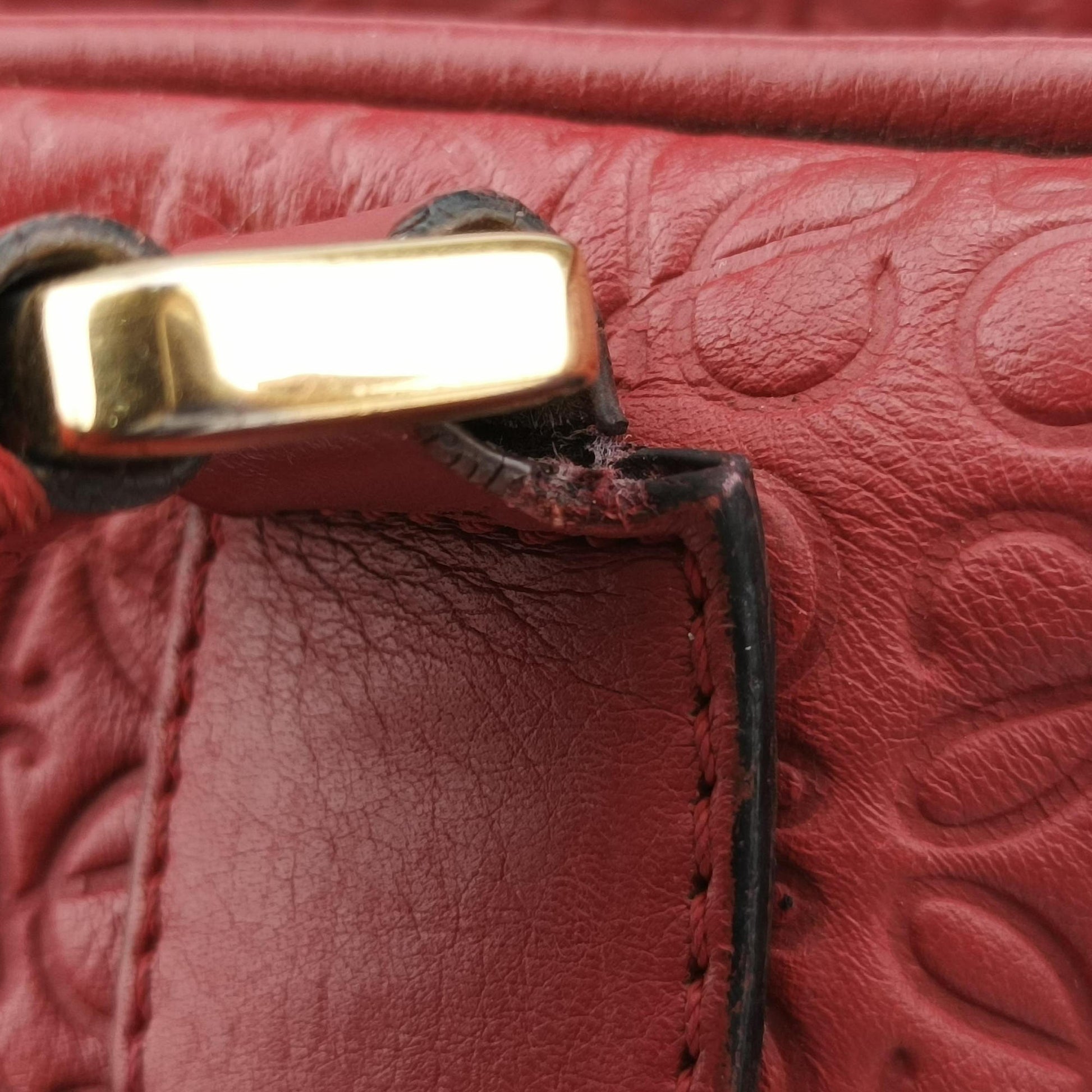 Amazona 75 Red Leather 301 55 L01 261502アマソナ75 レッド レザー 301 55 L01 261502