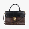 One-handle Flap MM　　 brown×black Monogram Canvas×calf leather M43125 FL2117ワンハンドルフラップMM モノグラム/ブラウン×ブラック モノグラムキャンバス×カーフレザー M43125 FL2117