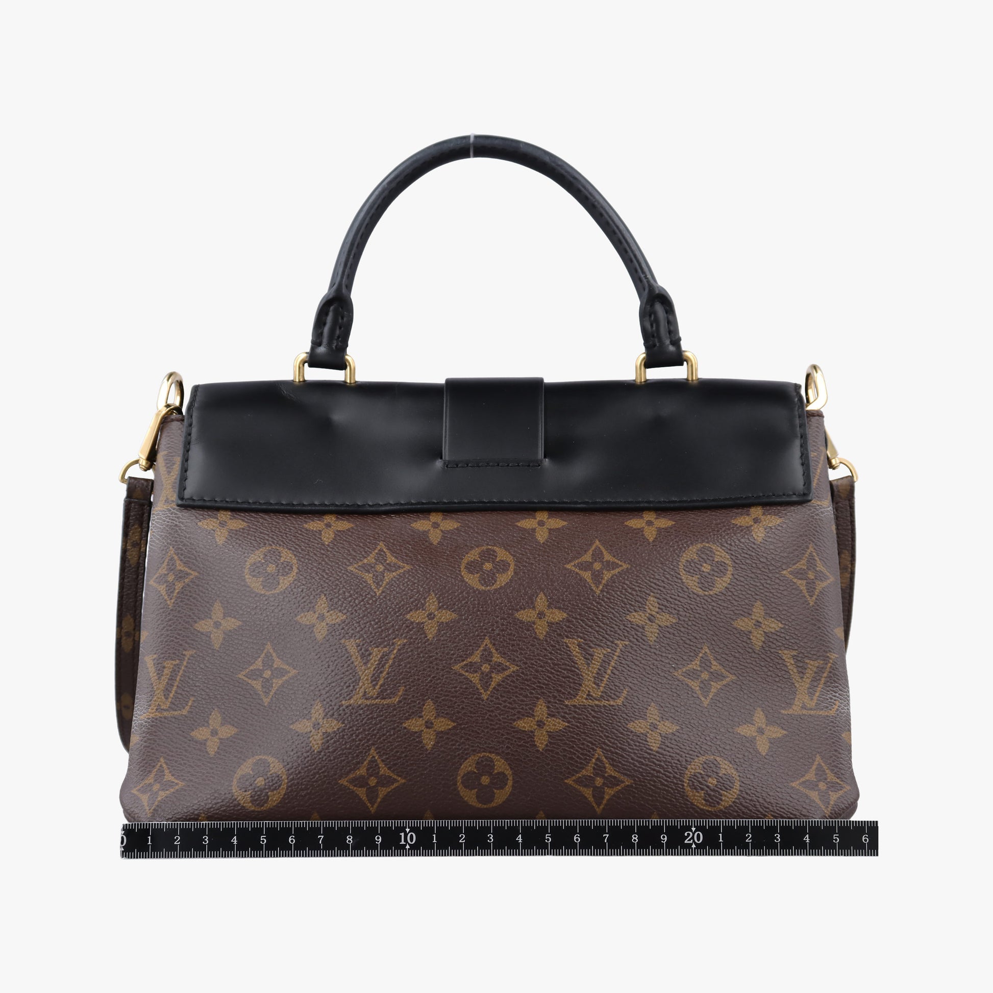 One-handle Flap MM　　 brown×black Monogram Canvas×calf leather M43125 FL2117ワンハンドルフラップMM モノグラム/ブラウン×ブラック モノグラムキャンバス×カーフレザー M43125 FL2117