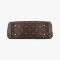 One-handle Flap MM　　 brown×black Monogram Canvas×calf leather M43125 FL2117ワンハンドルフラップMM モノグラム/ブラウン×ブラック モノグラムキャンバス×カーフレザー M43125 FL2117