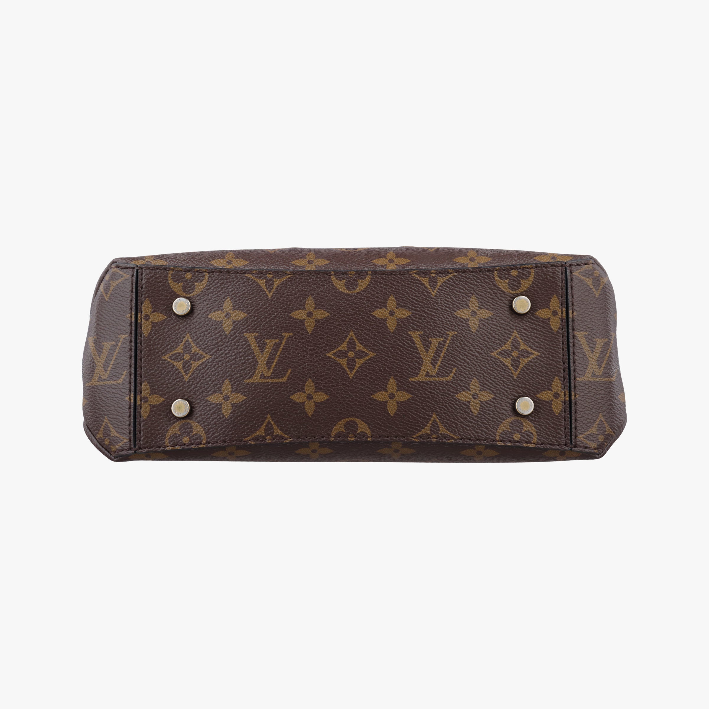 One-handle Flap MM　　 brown×black Monogram Canvas×calf leather M43125 FL2117ワンハンドルフラップMM モノグラム/ブラウン×ブラック モノグラムキャンバス×カーフレザー M43125 FL2117