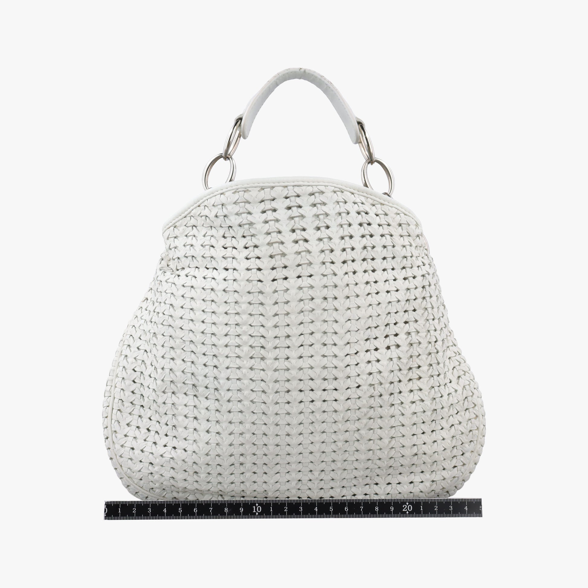 Soft lady dior hobo White lambskin 108-BM-1007ソフトレディディオールホーボー ホワイト ラムスキン 108-BM-1007