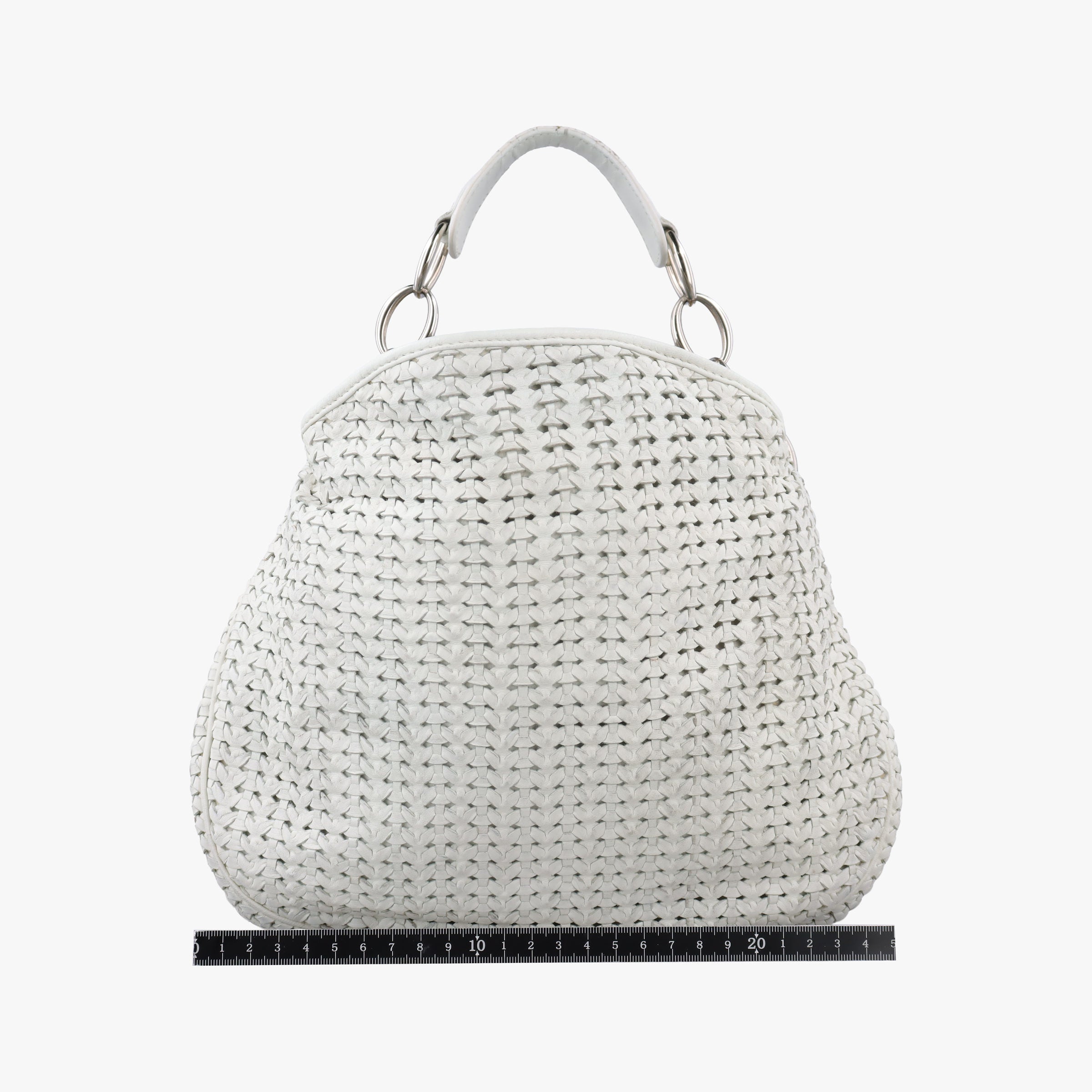Soft lady dior hobo White lambskin 108-BM-1007ソフトレディディオールホーボー ホワイト ラムスキン 108-BM-1007