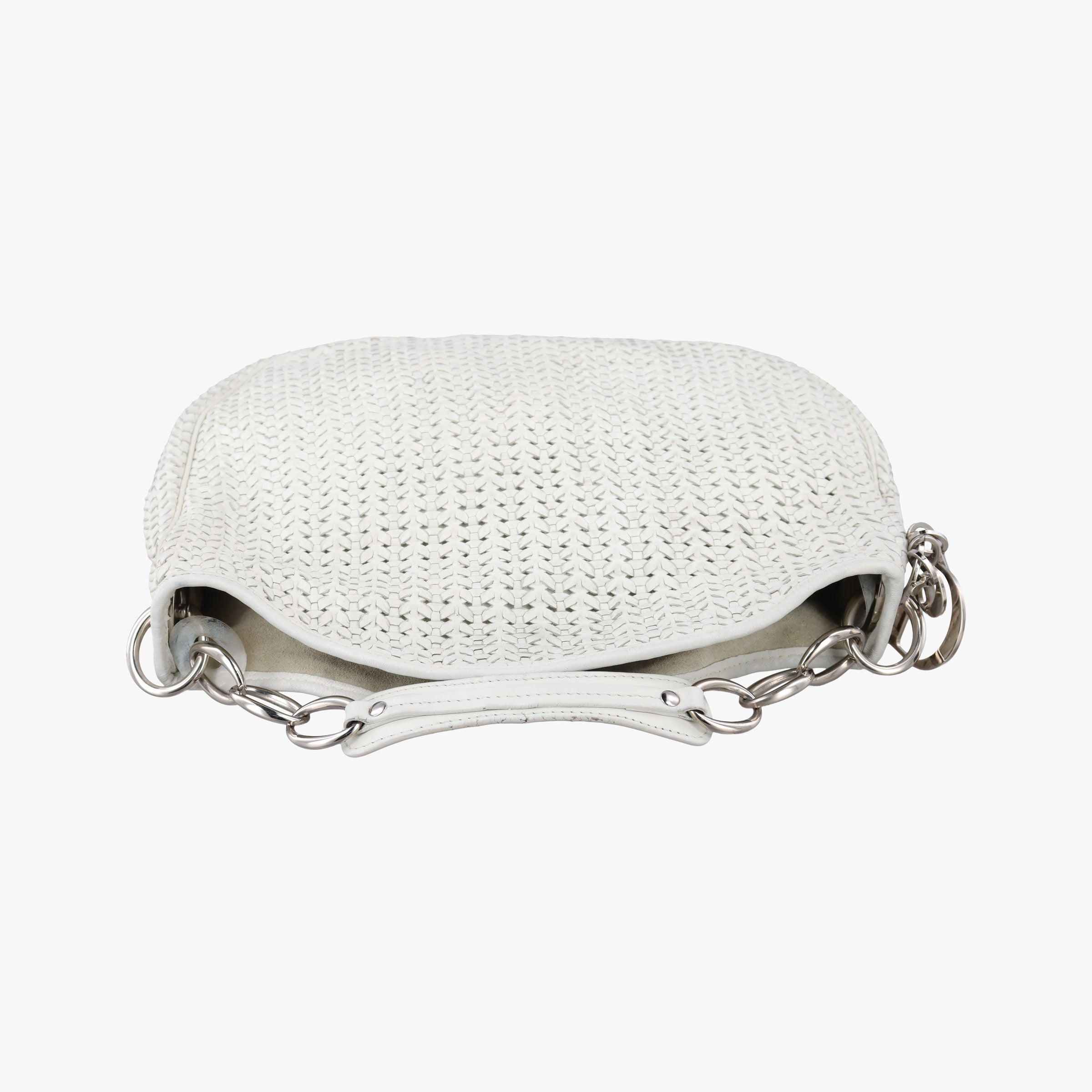 Soft lady dior hobo White lambskin 108-BM-1007ソフトレディディオールホーボー ホワイト ラムスキン 108-BM-1007