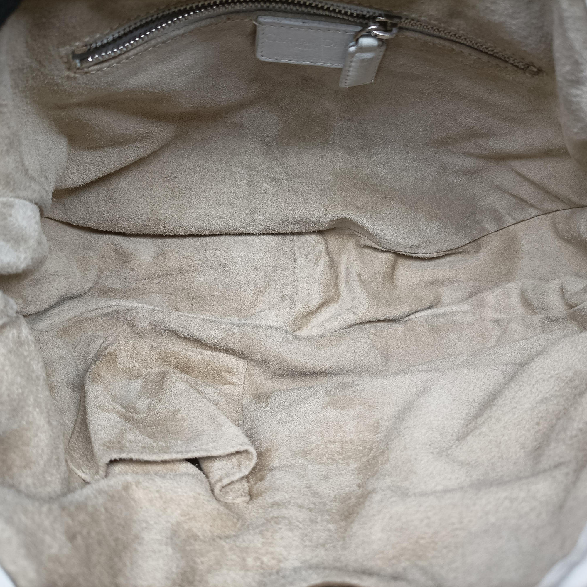 Soft lady dior hobo White lambskin 108-BM-1007ソフトレディディオールホーボー ホワイト ラムスキン 108-BM-1007