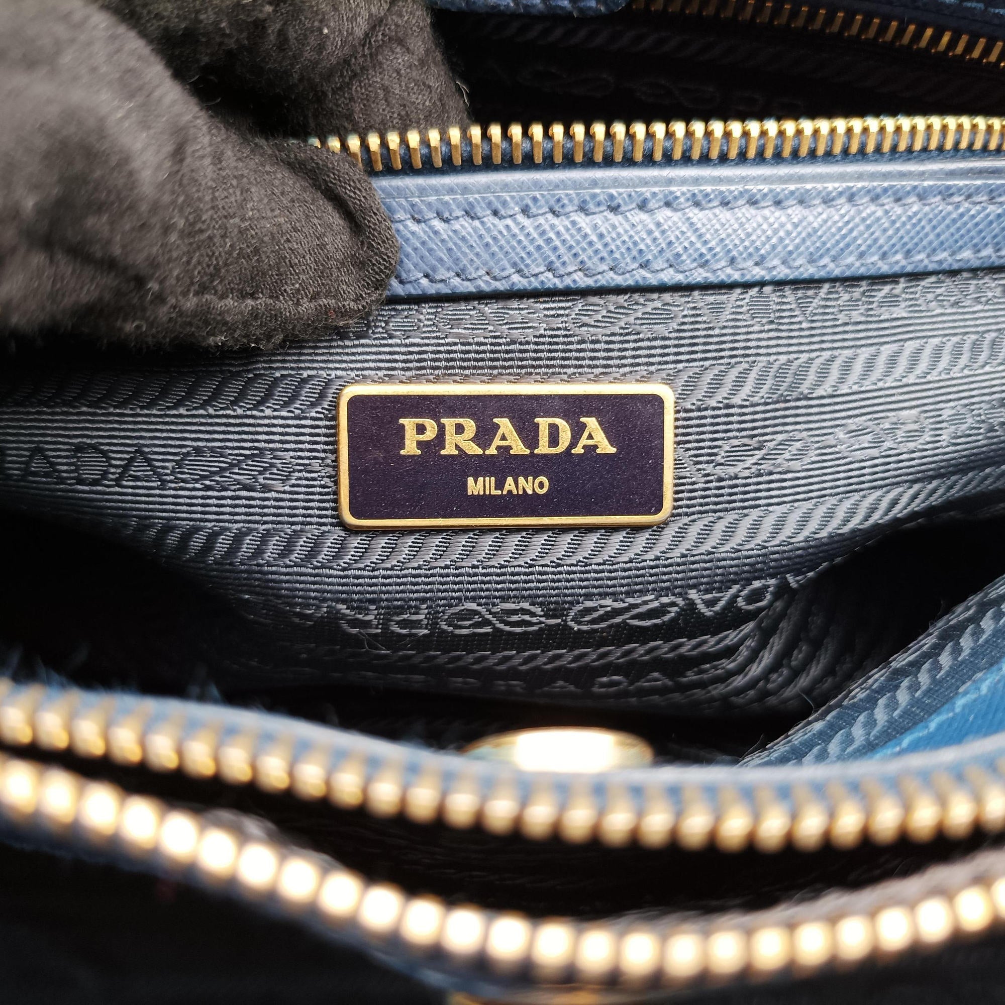 Galleria Blue SAFFIANO Leather BN2274 164 7 Vガレリア ブルー サフィアーノレザー BN2274 164 7 V