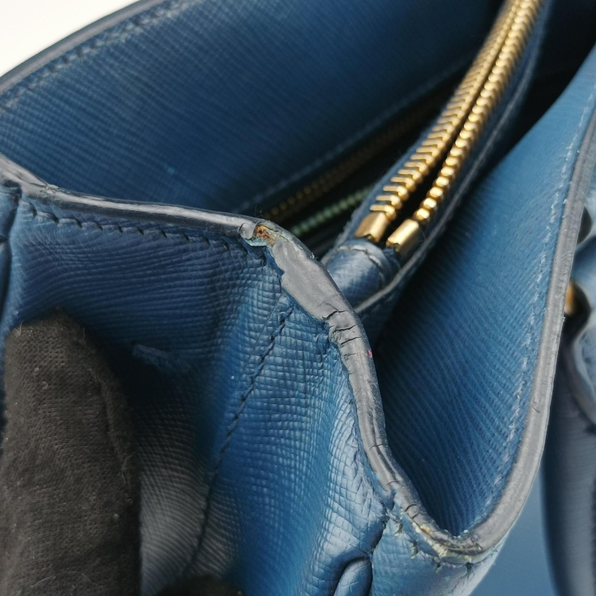 Galleria Blue SAFFIANO Leather BN2274 164 7 Vガレリア ブルー サフィアーノレザー BN2274 164 7 V