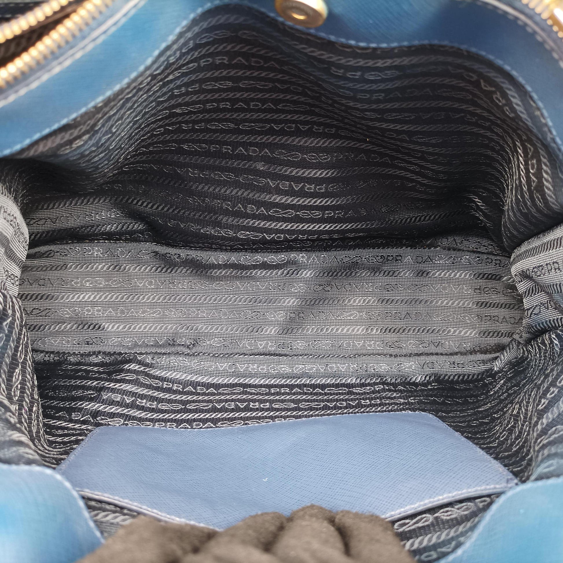 Galleria Blue SAFFIANO Leather BN2274 164 7 Vガレリア ブルー サフィアーノレザー BN2274 164 7 V